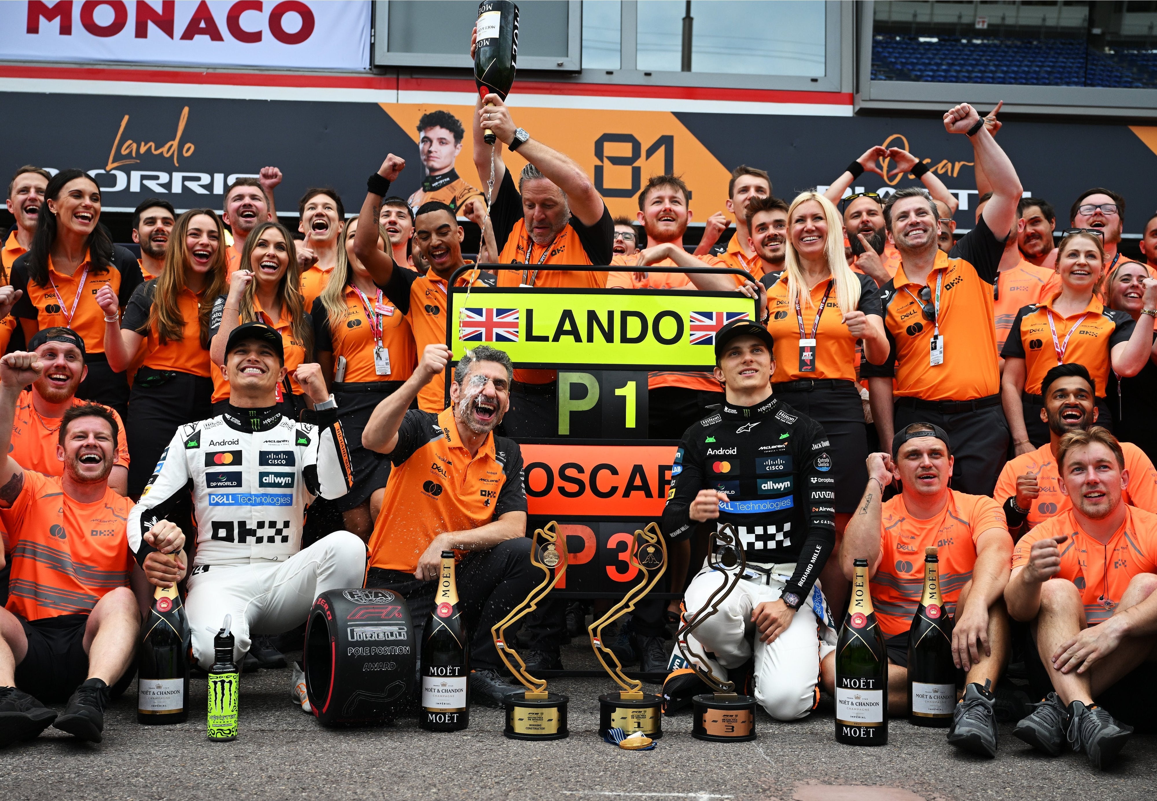 Image 396931170682 LANDO NORRIS WINS FORMULA ONE MONACO GRAND PRIX ON THE STREETS OF MONTE CARLO