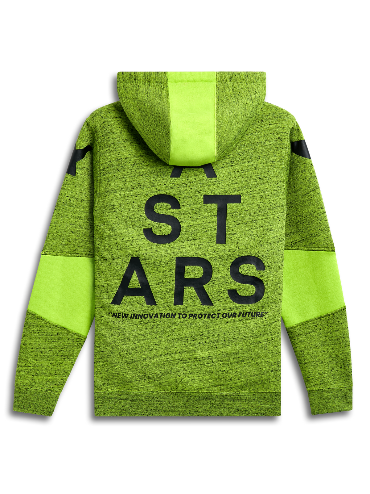 Alpinestars Perpetuate Hoodie, casual hoodie met kangoeroezak, groen, katoen en gerecycleerd polyester fleece