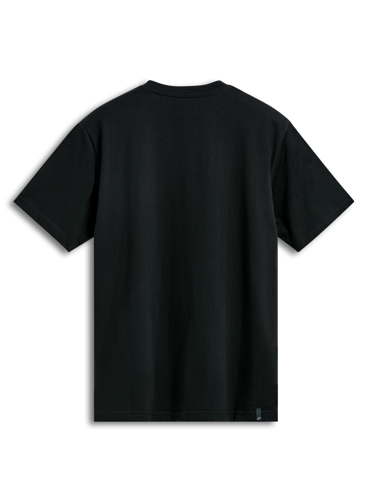 Alpinestars Prevail CSF T-Shirt met korte mouwen, zwart, achteraanzicht met effen zwarte stof, casual sportswear.