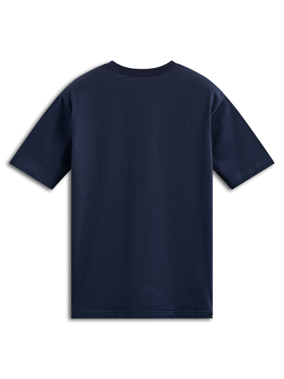 Alpinestars Noka CSF Tee, Short Sleeve T-Shirt, Navy Blue, Back View, Plain Minimalist Design, Casual Sportswear