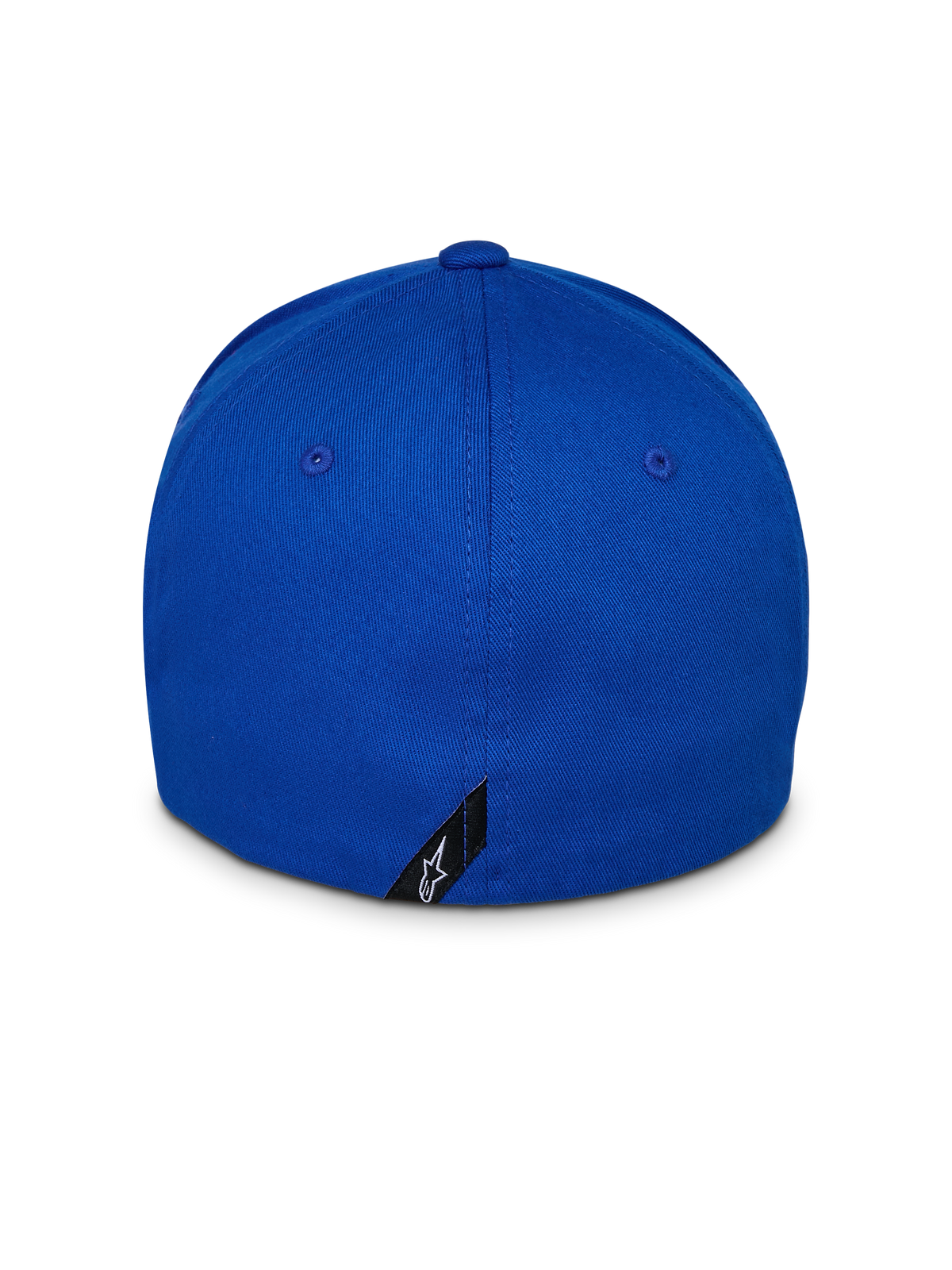 Alpinestars Corp Shift Relay Hat, Blue, Rear View, Flex Back Design with Small Black Logo Tag, Structured Crown, Casual Sportswear Hat