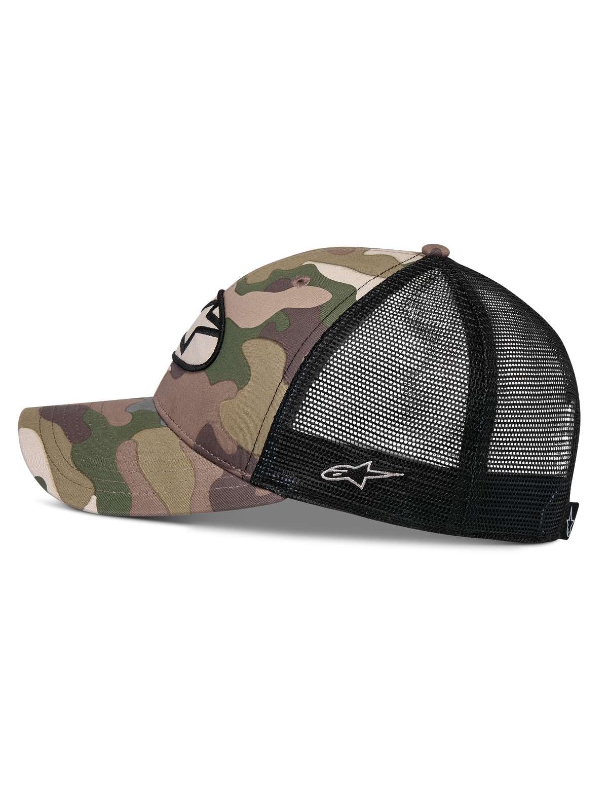Oblique Camo Trucker Hat