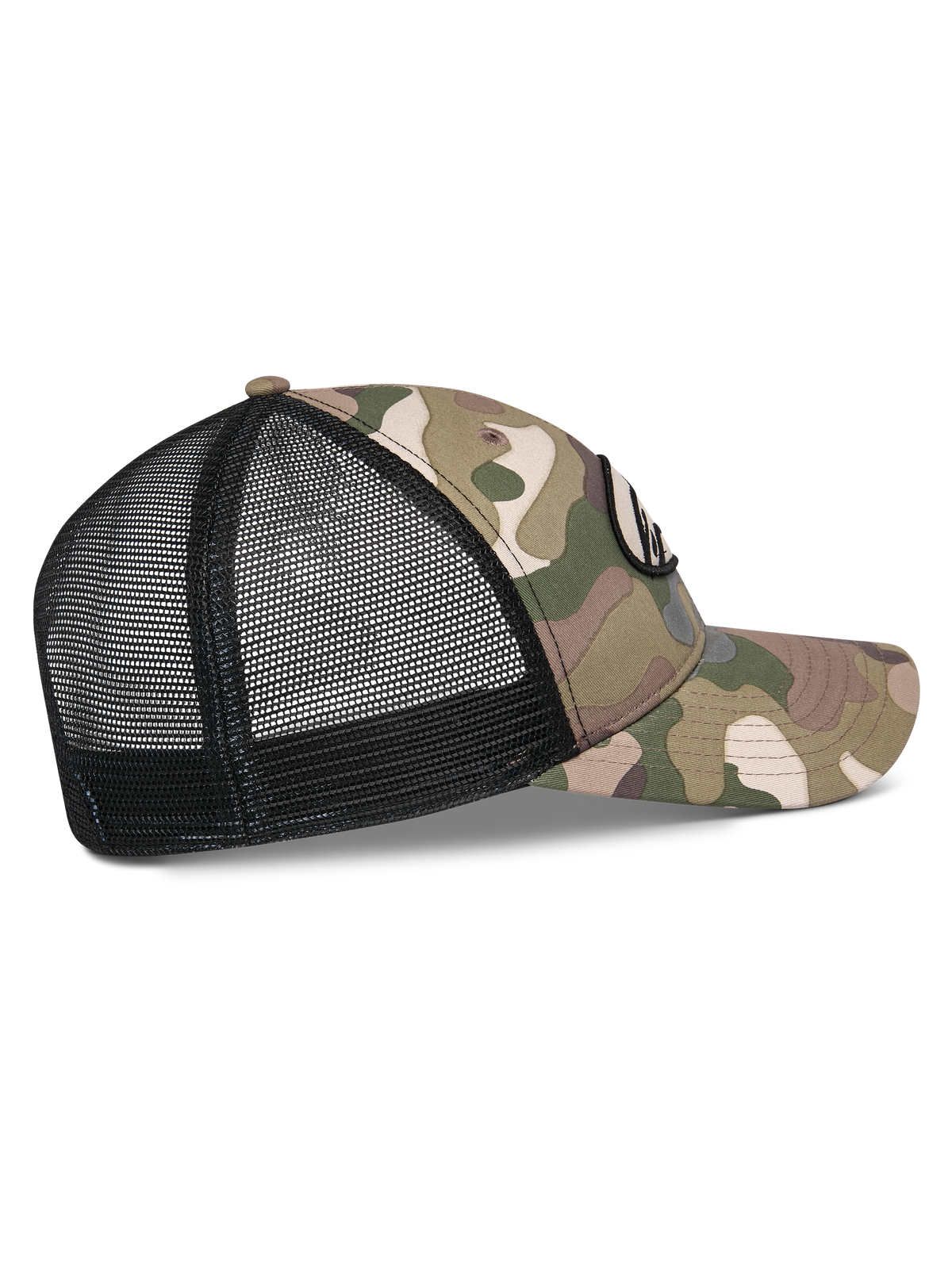 Oblique Camo Trucker Hat