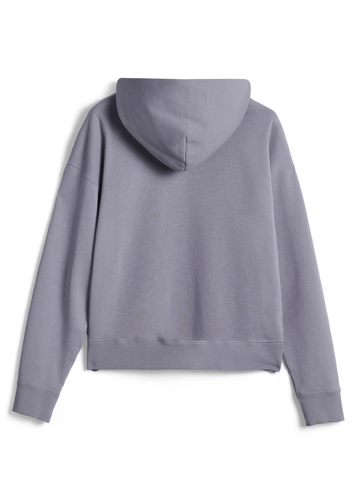 Alpinestars Essentials Ageless Hoodie, casual streetwear, Silver, achteraanzicht van pullover met lange mouwen, voorzien van geribde boorden en zoom, strak minimalistisch design met stone wash-afwerking