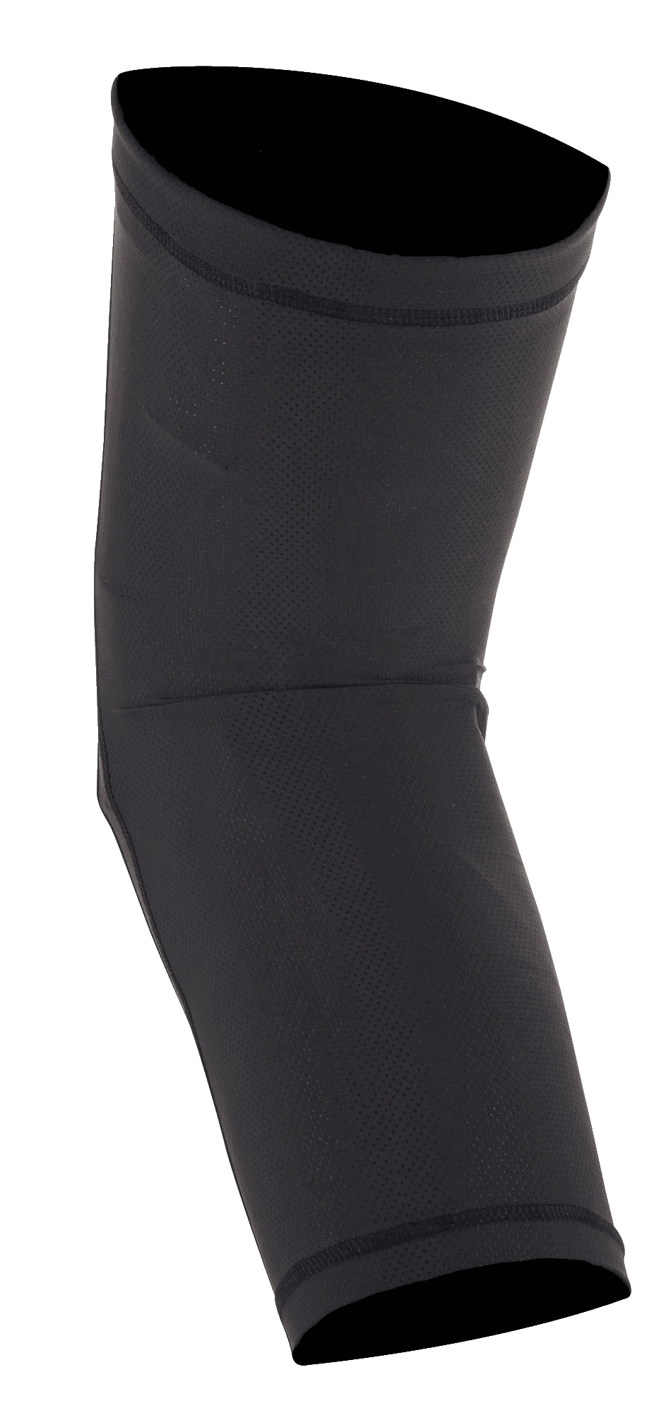 Alpinestars Paragon Lite kniebeschermer, zwart, lichtgewicht en flexibele kniebeschermer voor fietsers, ademende mesh hoes met slip-on ontwerp, duurzame beschermende uitrusting voor MTB