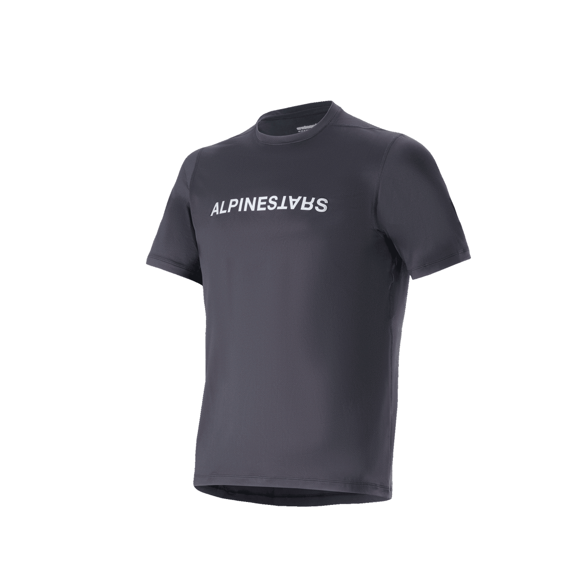 Alpinestars A-Dura Switch jersey, mtb-jersey met korte mouwen, zwart en wit, vochtafvoerende technische stof.