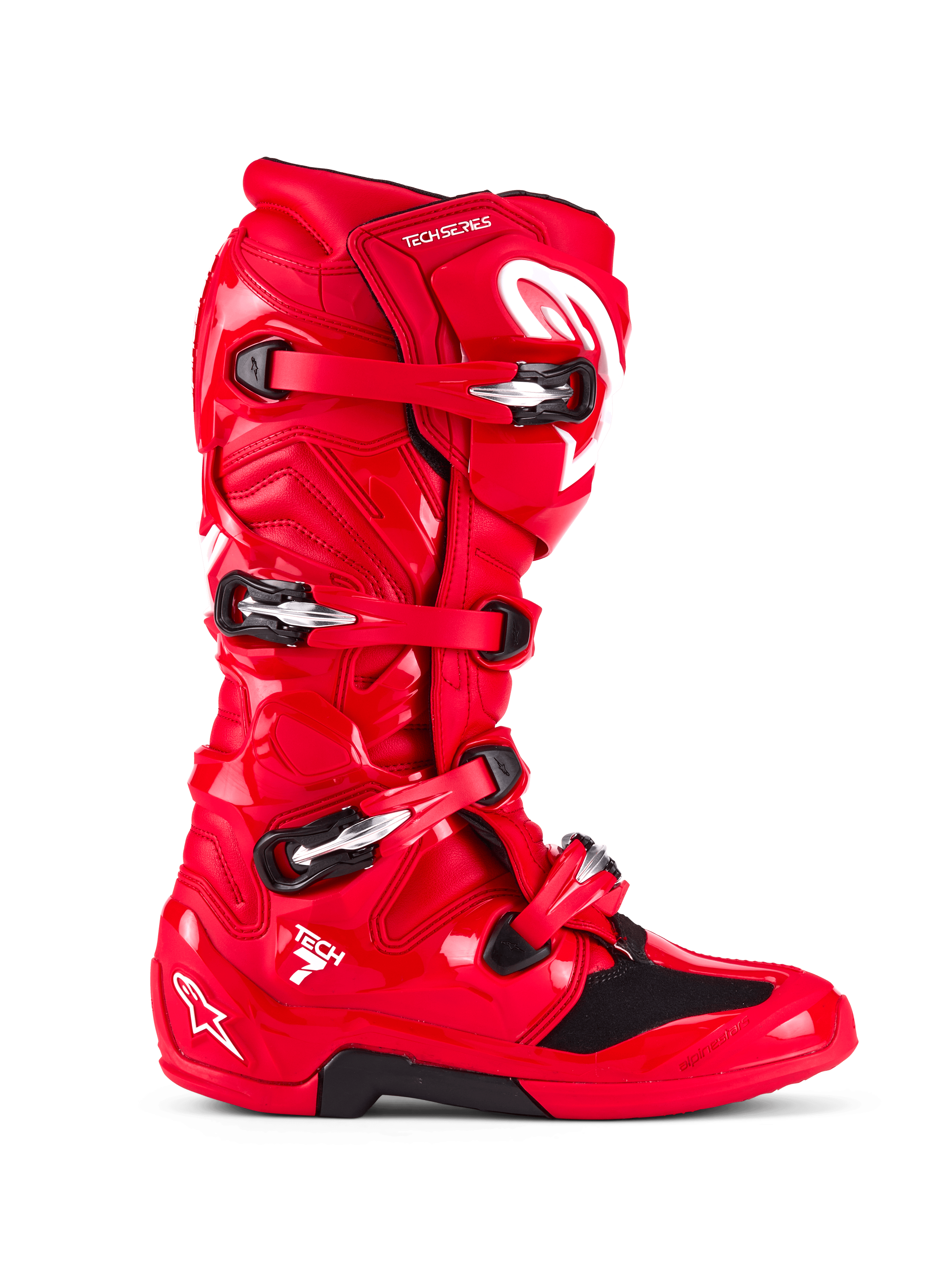 Tech 7 - Rood Laarzen Motorcycle | Alpinestars®