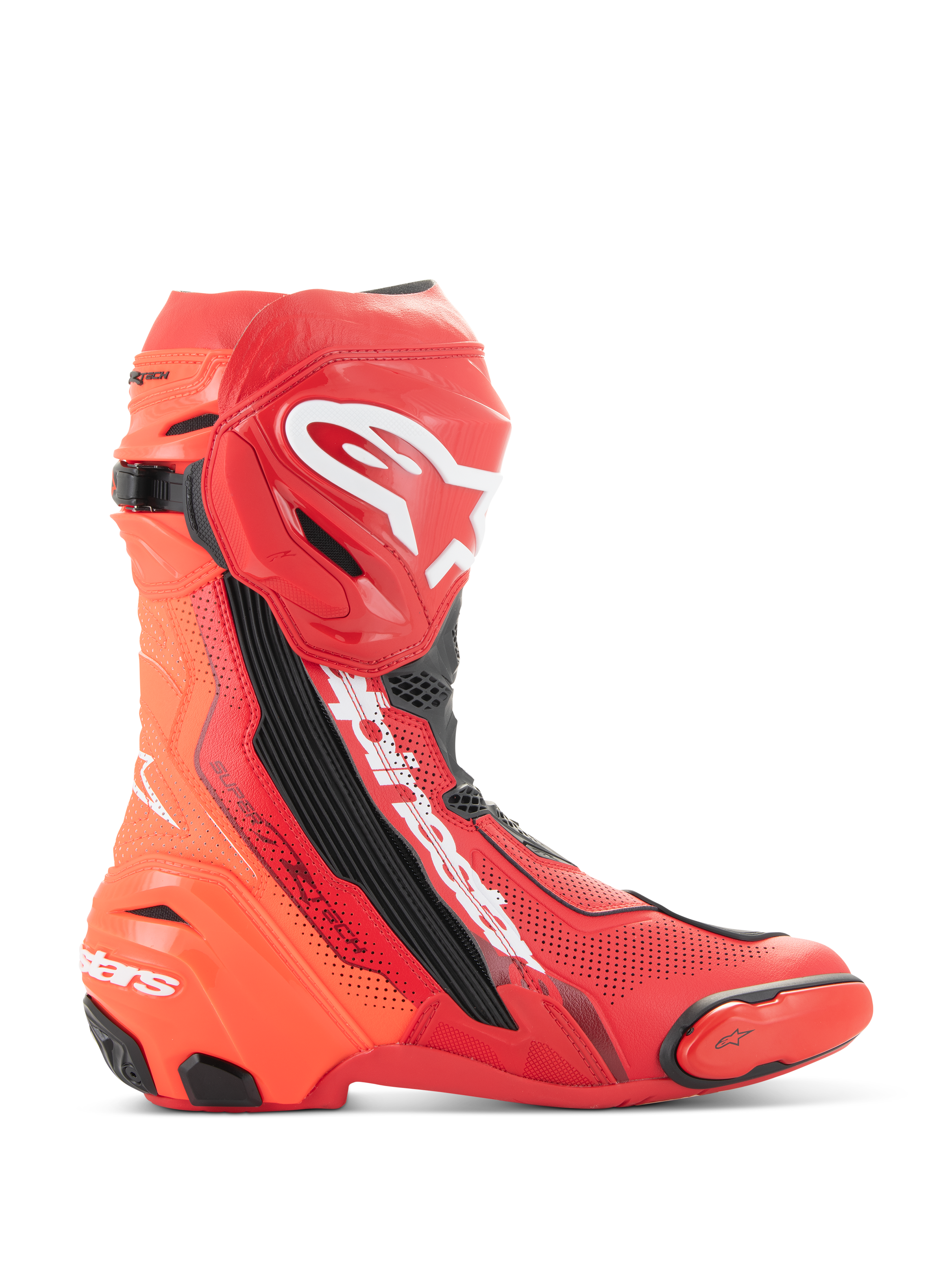 Supertech R Vented - Zwart Laarzen Motorcycle | Alpinestars®
