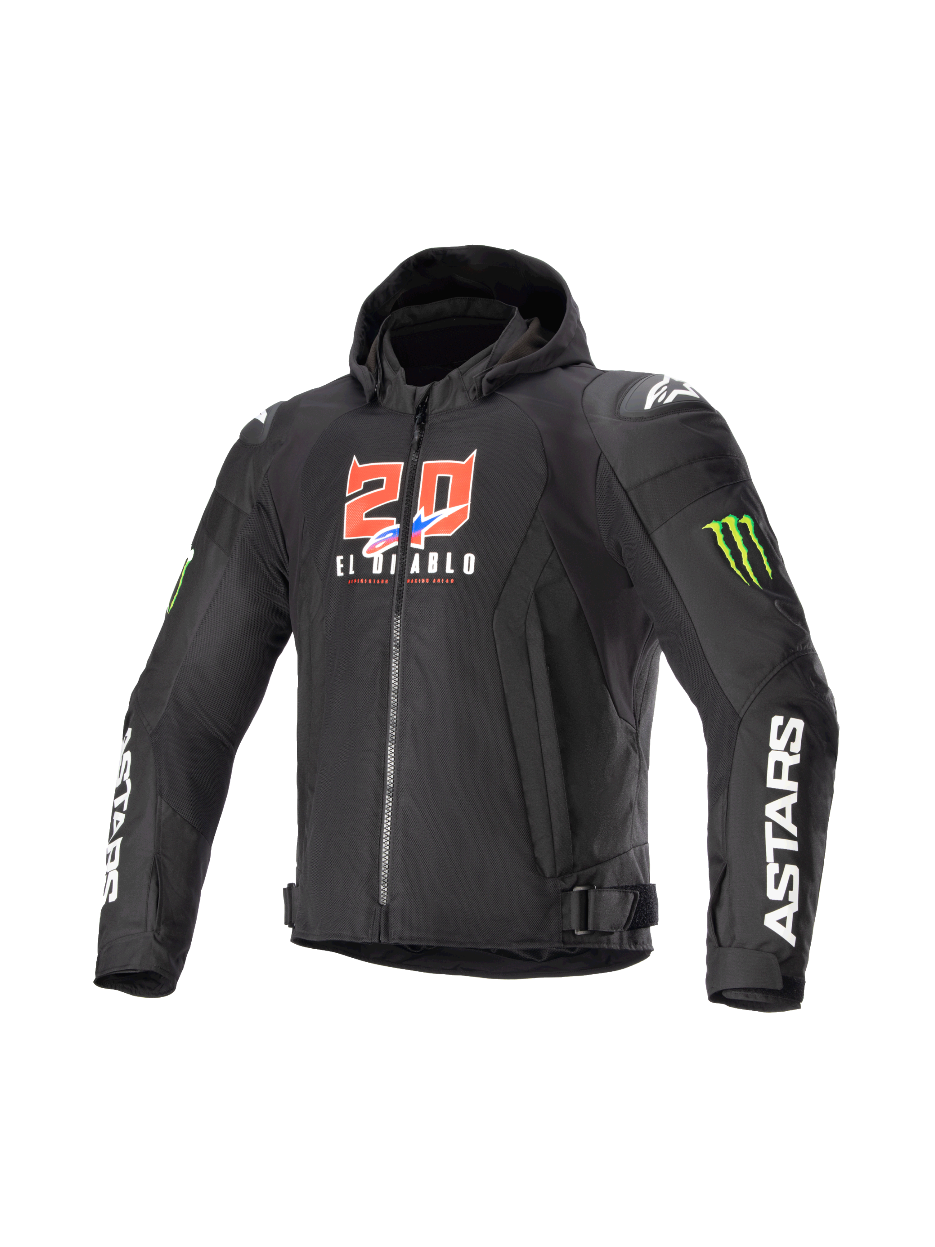 FQ20 Zaca Air Monster - Zwart Jas Motorcycle | Alpinestars®