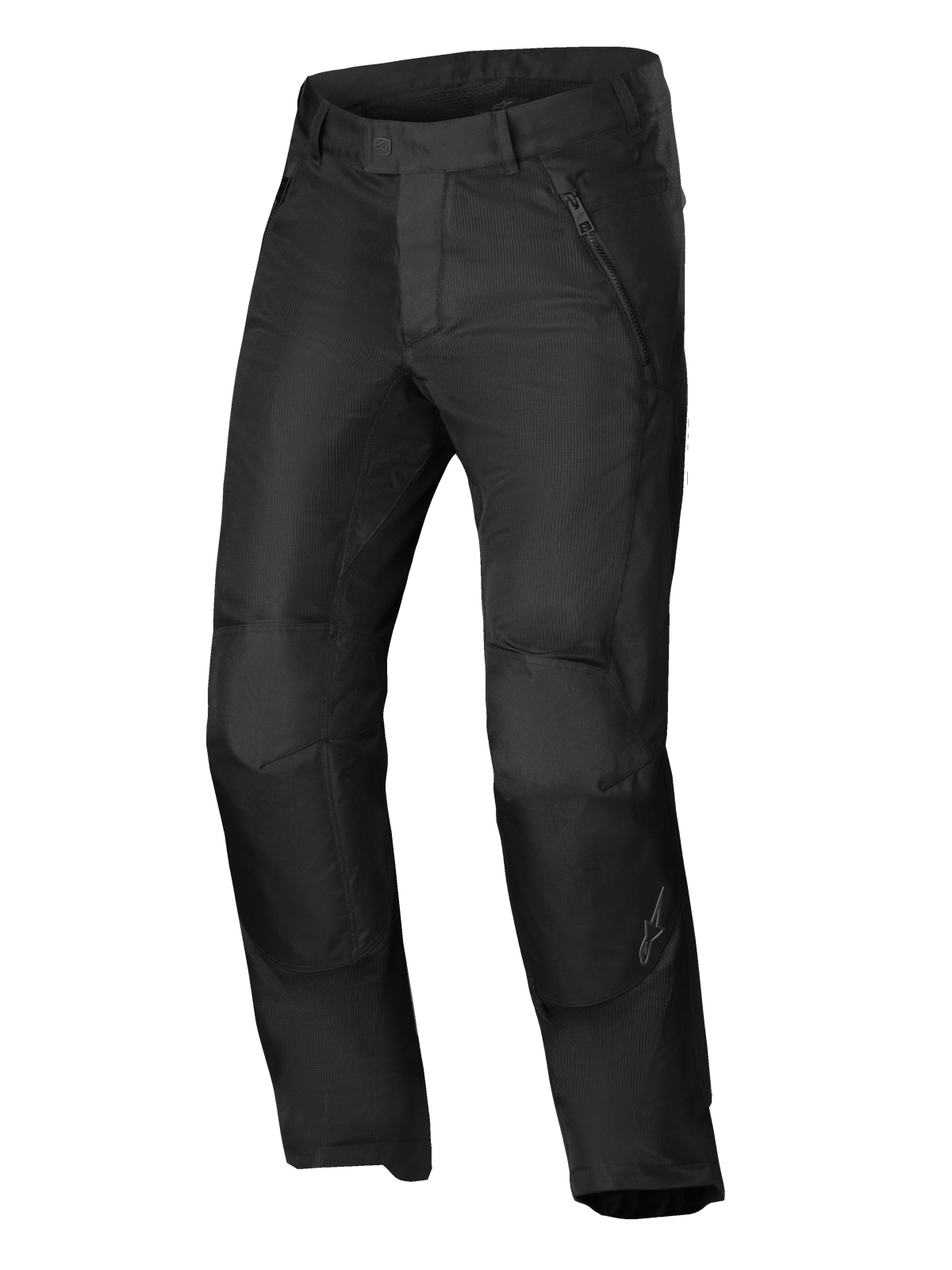 Alpinestars C-1 Air Broek, heren motortextielbroek, zwart, CE-gecertificeerde klasse A airflow-gerichte motoruitrusting met mesh-panelen