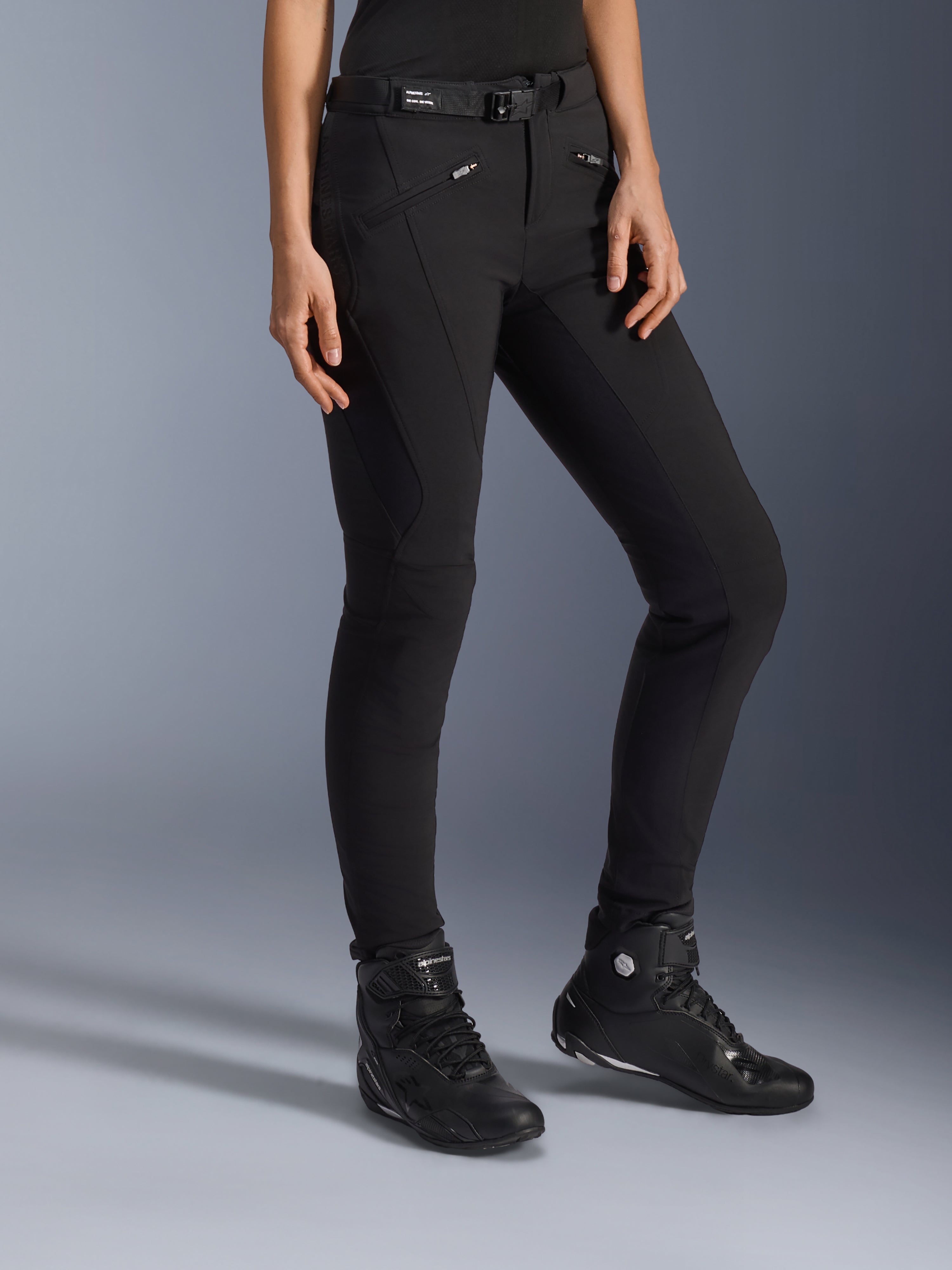 ON Active Pants レディース L ブラック Alamosa Women - Black Motorcycle Pants | Alpinestars®