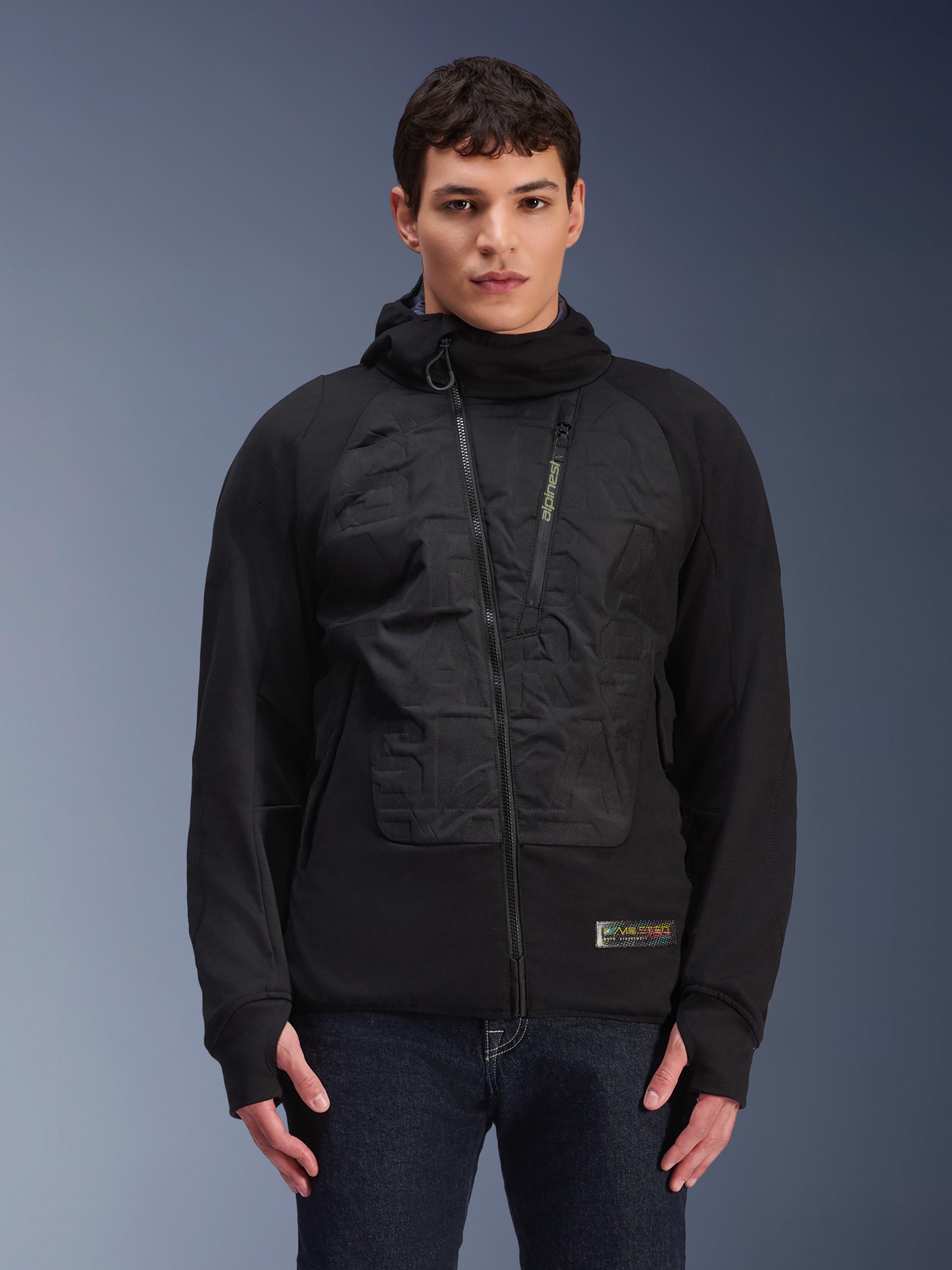 MO.ST.EQ Hybrid Jas Met Capuchon Motorcycle | Alpinestars®