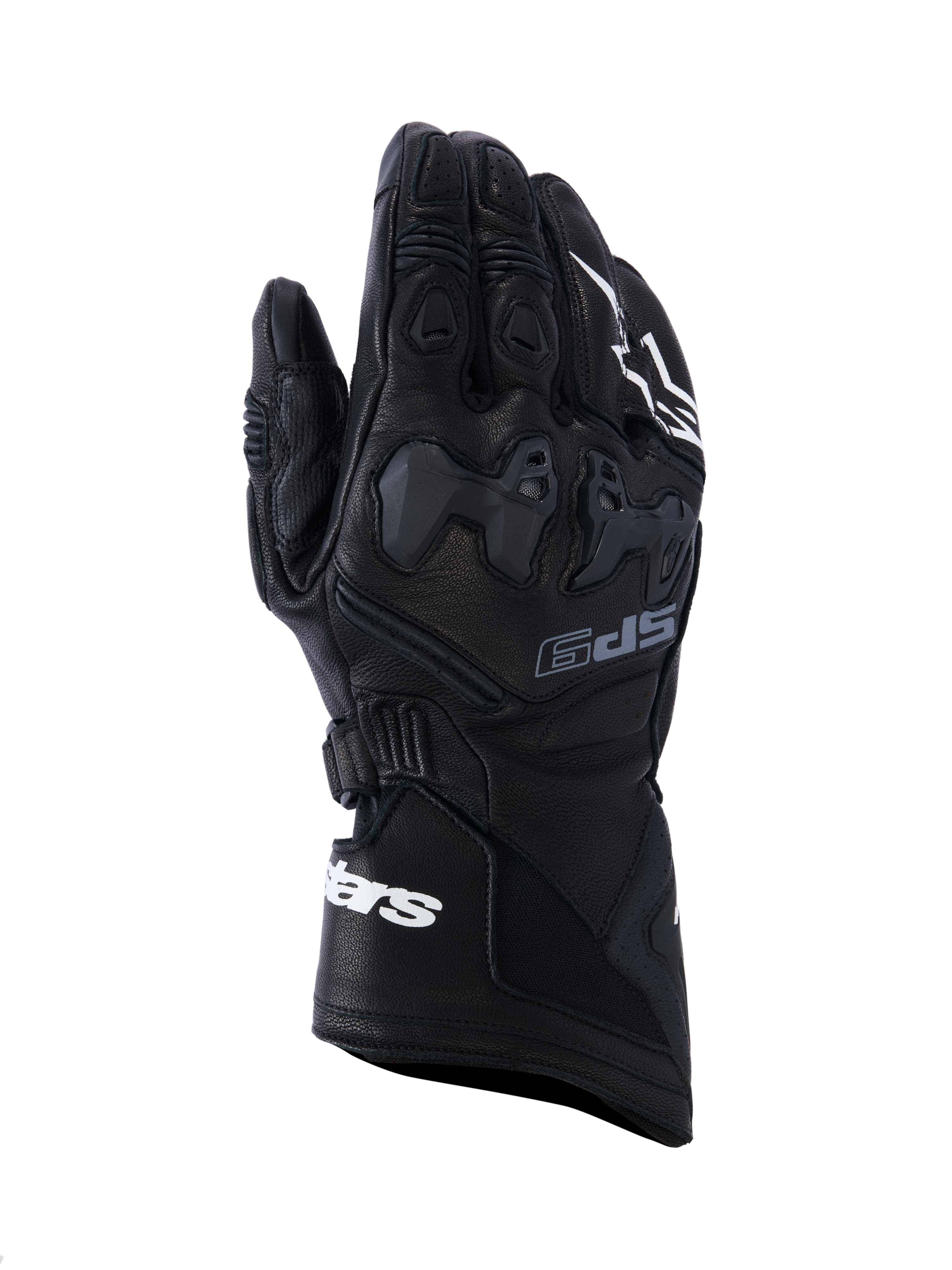 SP-9 - Black Motorcycle Handschoenen | Alpinestars®