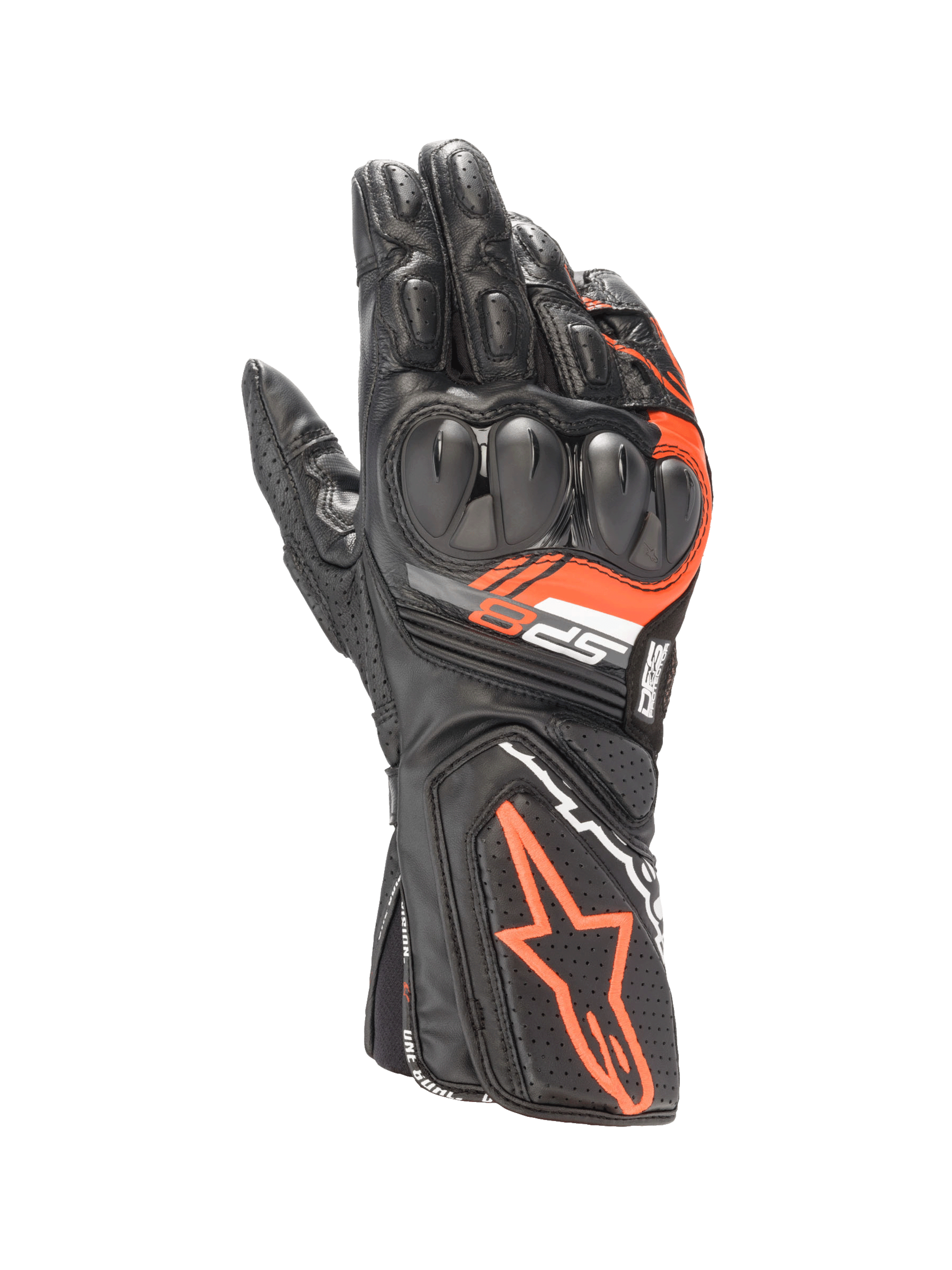 SP-8 V3 - Zwart Handschoenen Motorcycle | Alpinestars®