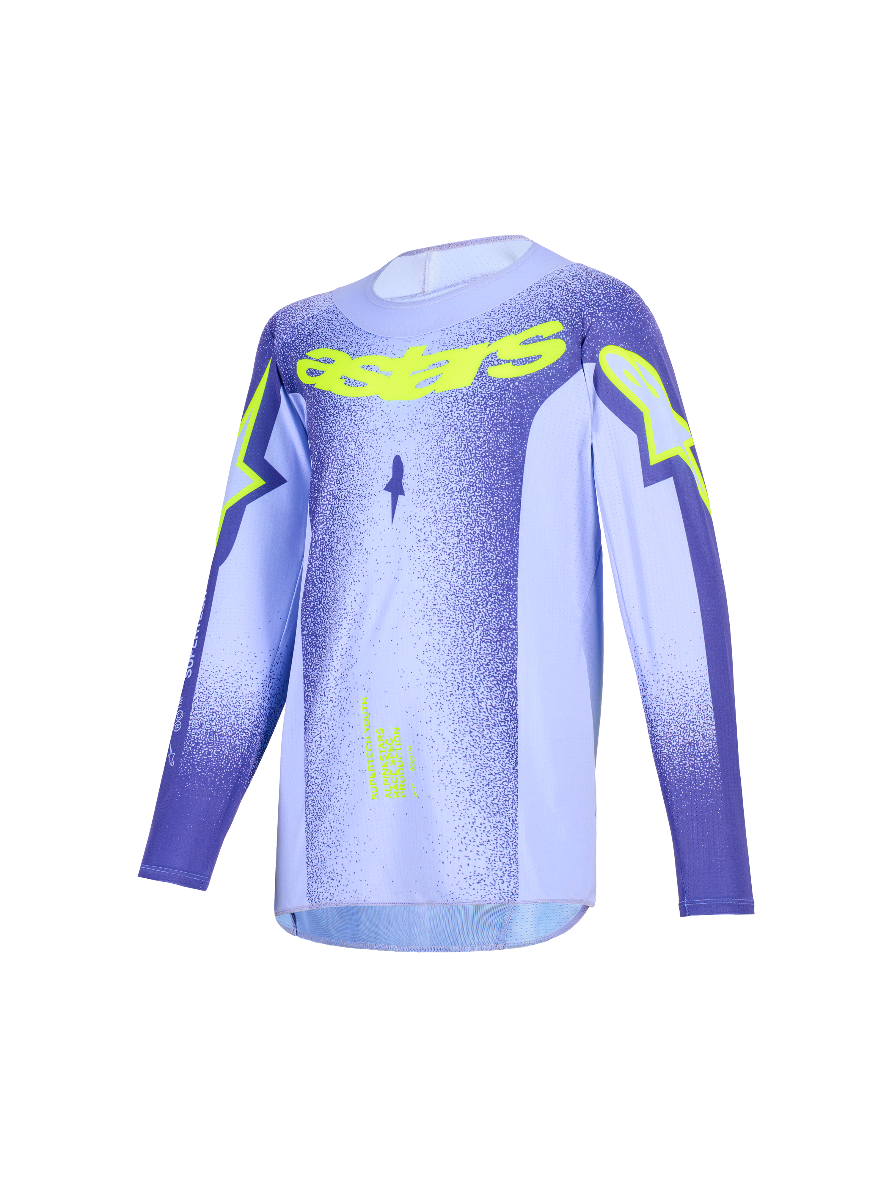 レインボー 2026 Youth Supertech Scenz - Purple MX Jersey | Alpinestars®