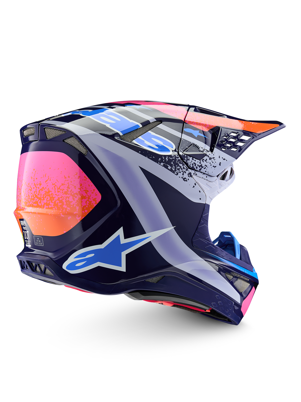 Beperkte Oplage Supertech M10 Records Helm ECE 22.06