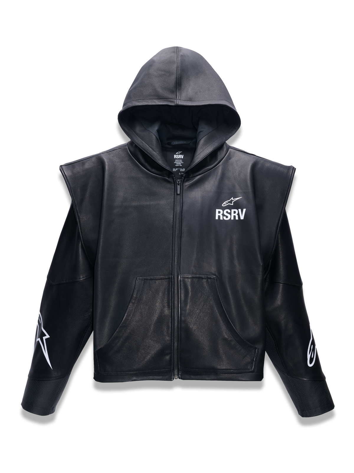 RSRV Axis Leren Hoodie