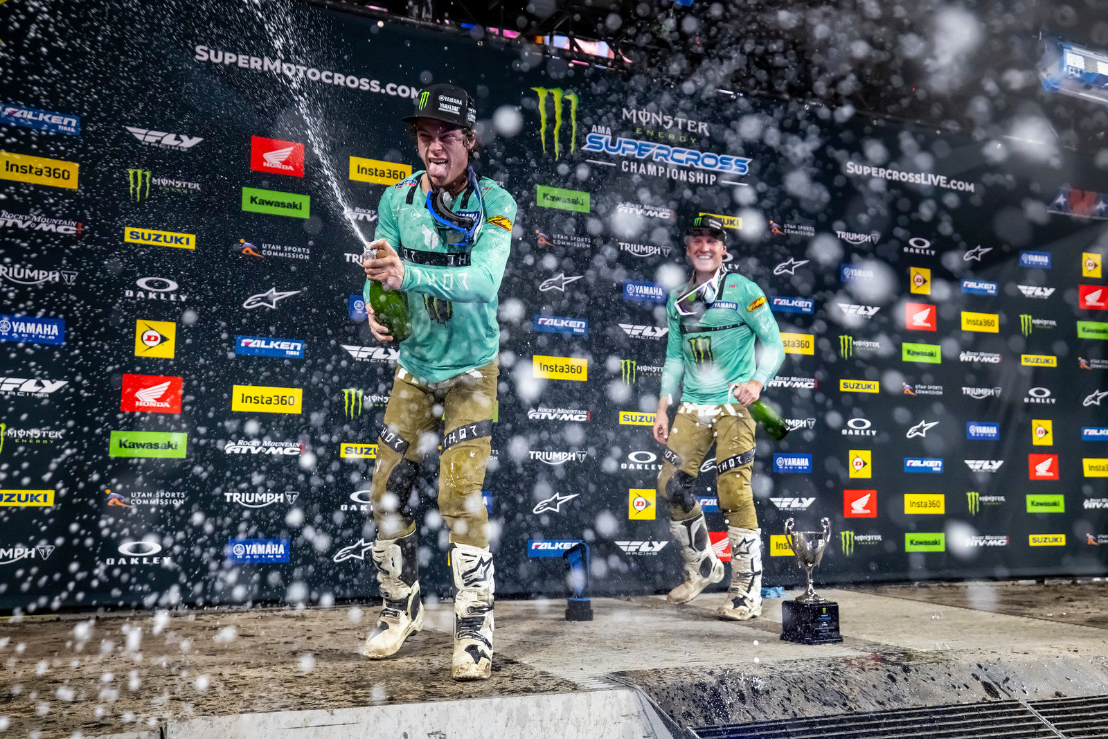 ALPINESTARS 1-2 AS MAX ANSTIE EDGES DAXTON BENNICK IN 250SX EAST THRILLER AT RAYMOND JAMES STADIUM, TAMPA BAY