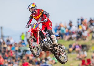 HIGH-FLYING JETT LAWRENCE IS UNTOUCHABLE IN PRO MOTOCROSS 450 RACES AT THUNDER VALLEY MOTOCROSS PARK, COLORADO; HUNTER LAWRENCE THIRD