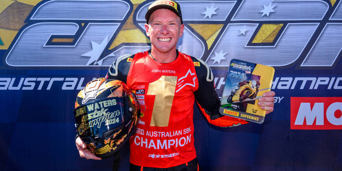 JOSH WATERS IS THE 2024 AUSTRALIAN SUPERBIKE CHAMPION