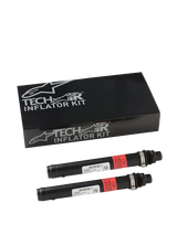 Tech-Air® 3 V2 Airbag System Replacement Canister, Two Black CO2 Cartridges with Red Labels, Motorcycle Airbag Inflator Kit, Alpinestars Tech-Air Technology