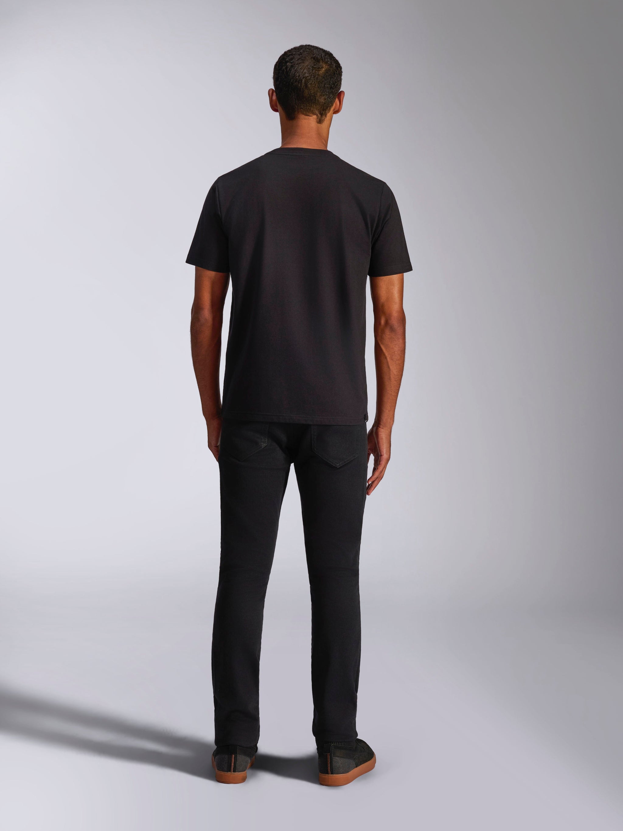 Alpinestars Ageless 2.0 CSF Tee, Short Sleeve T-Shirt, Black, Back View, Casual Motorsport Streetwear