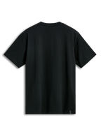 Alpinestars Cereal CSF Tee, T-shirt met korte mouwen, zwart, achteraanzicht, effen ontwerp met klein merklabel aan de zoom, casual motorsport streetwear