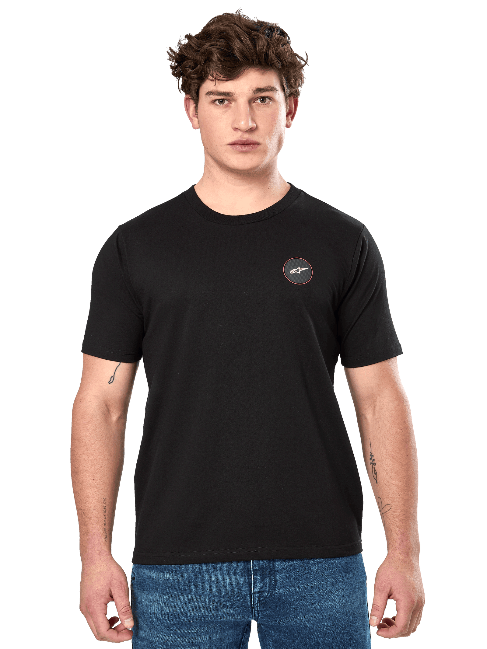 Dot Carbon CSF Tee - Korte Mouw