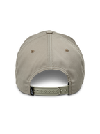 Alpinestars Tyler Pet, Khaki, achteraanzicht met verstelbare snapback-sluiting en klein zwart merklabel, ongestructureerd ontwerp met lage kroon van gerecyclede keperstof, casual sportpet