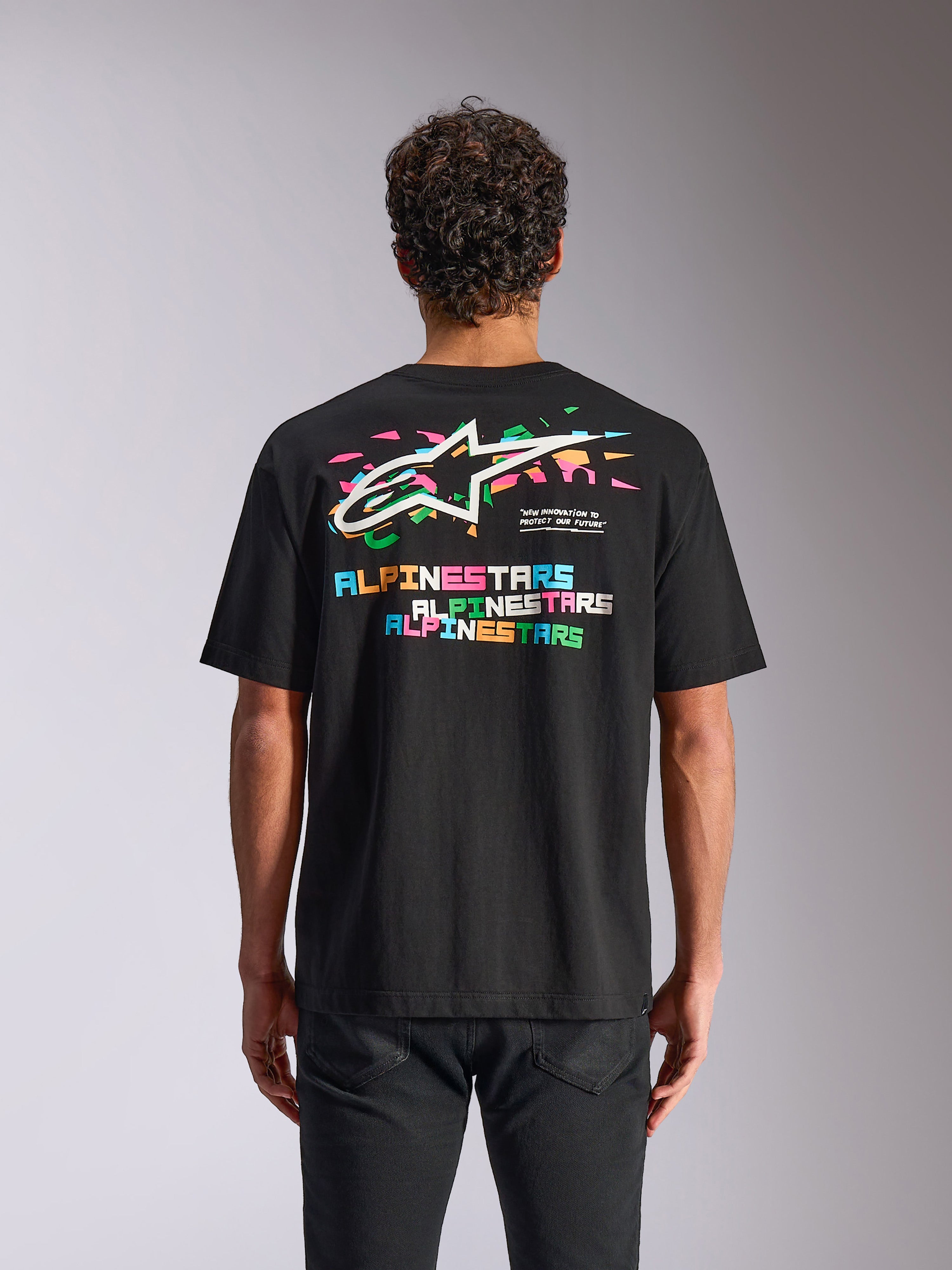 Wild Oversized CSF - Black Sportswear Tee | Alpinestars®