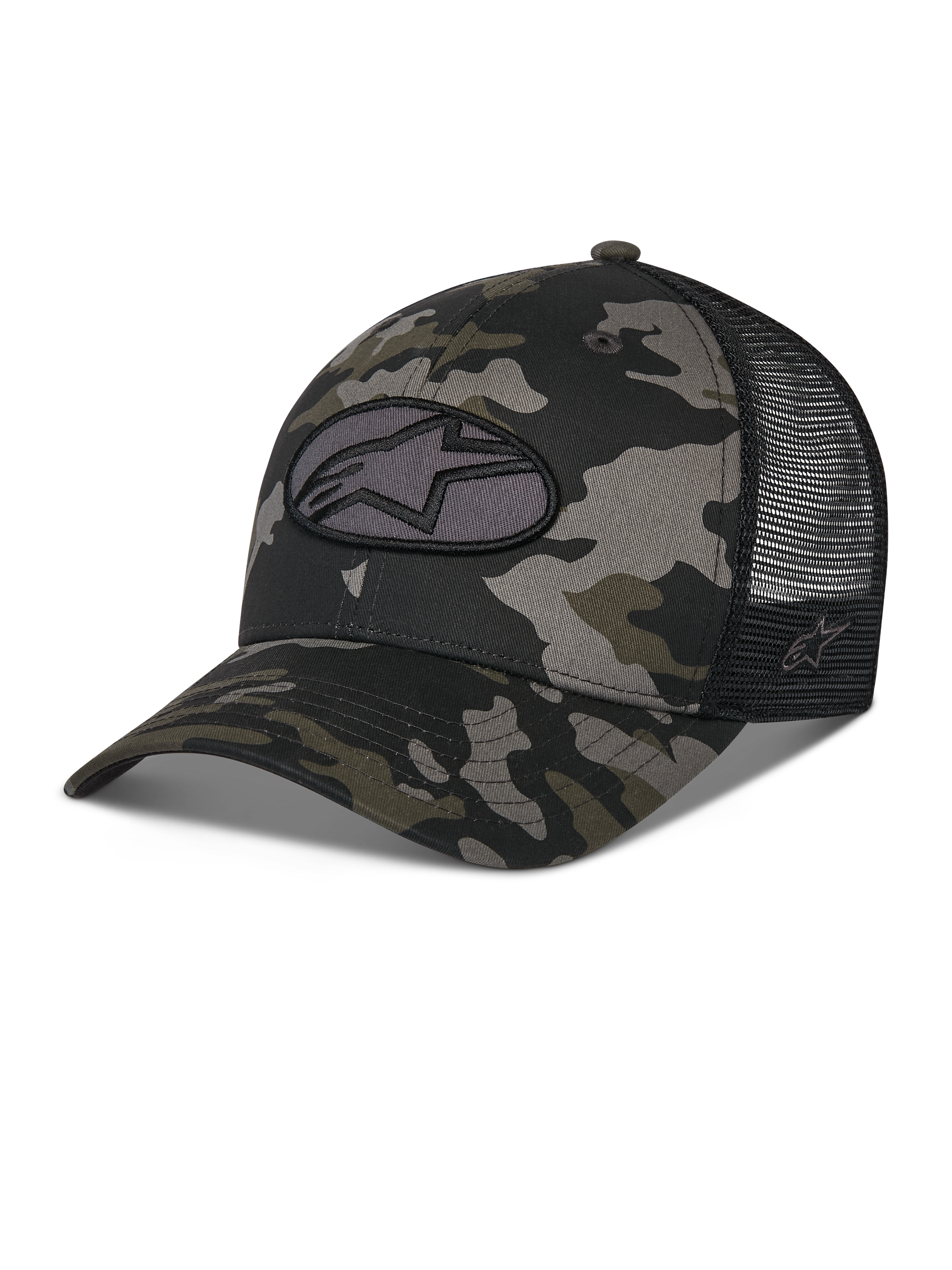 Oblique Camo Trucker Pet