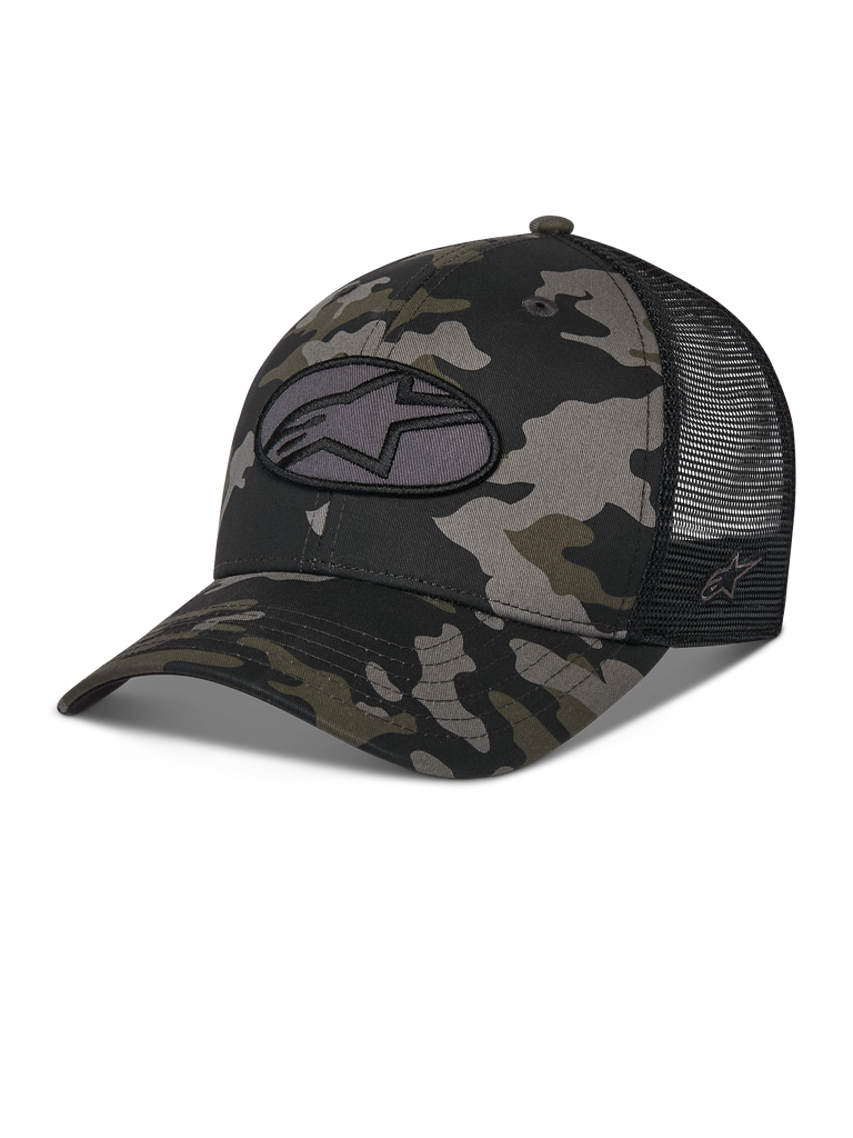 Oblique Camo Trucker Pet