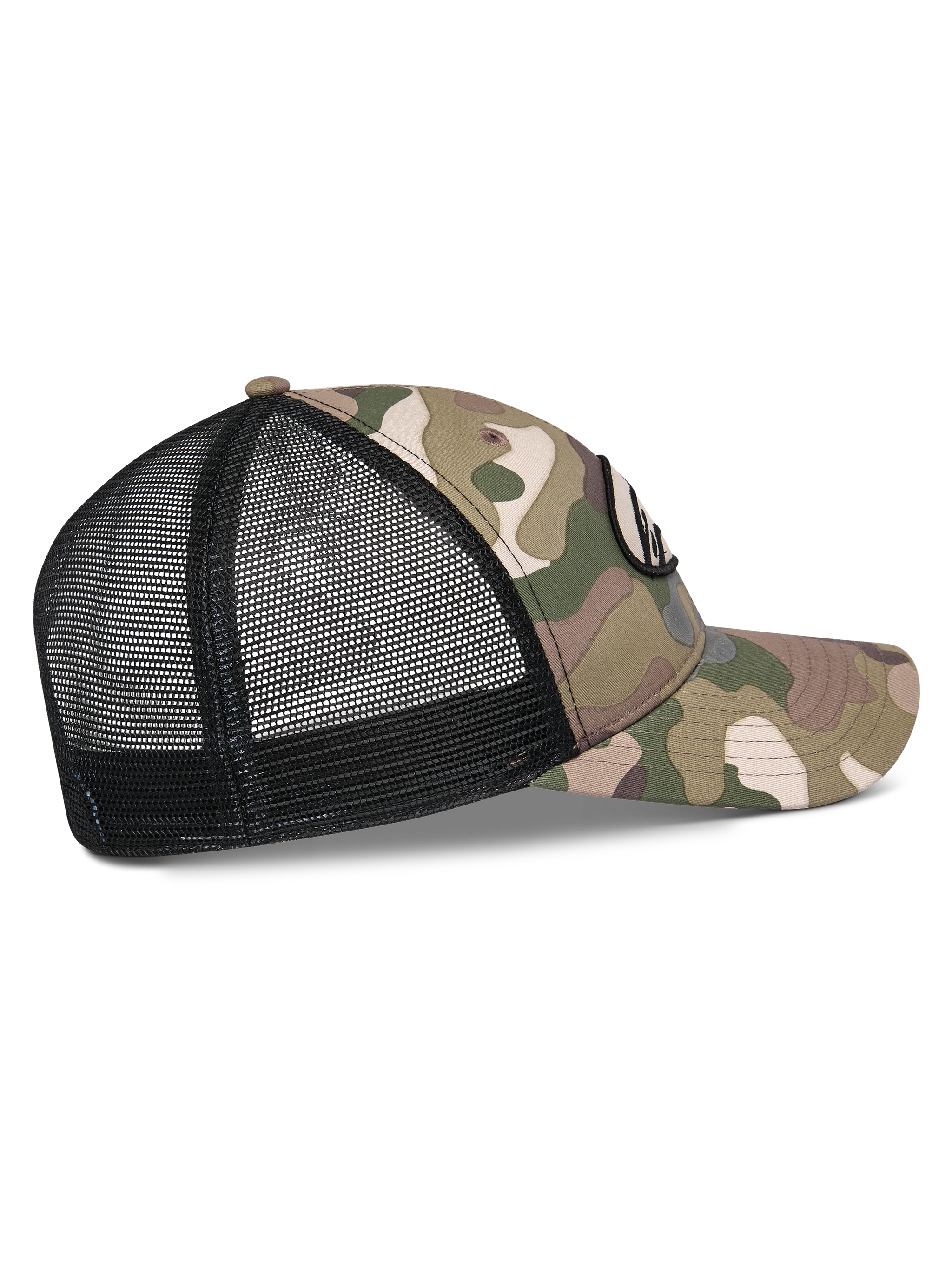 Oblique Camo Trucker Hat