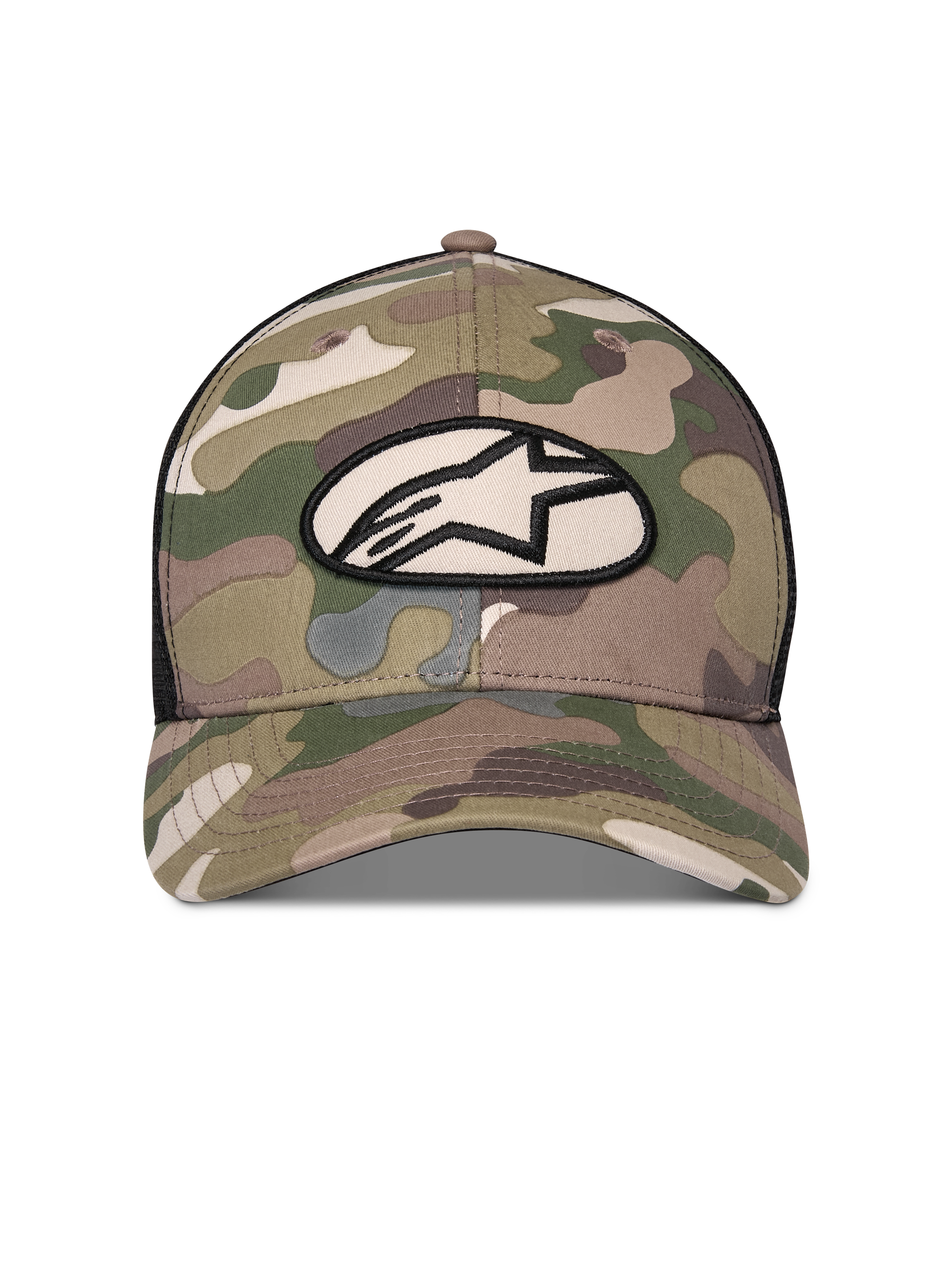 Oblique Camo Trucker Hat