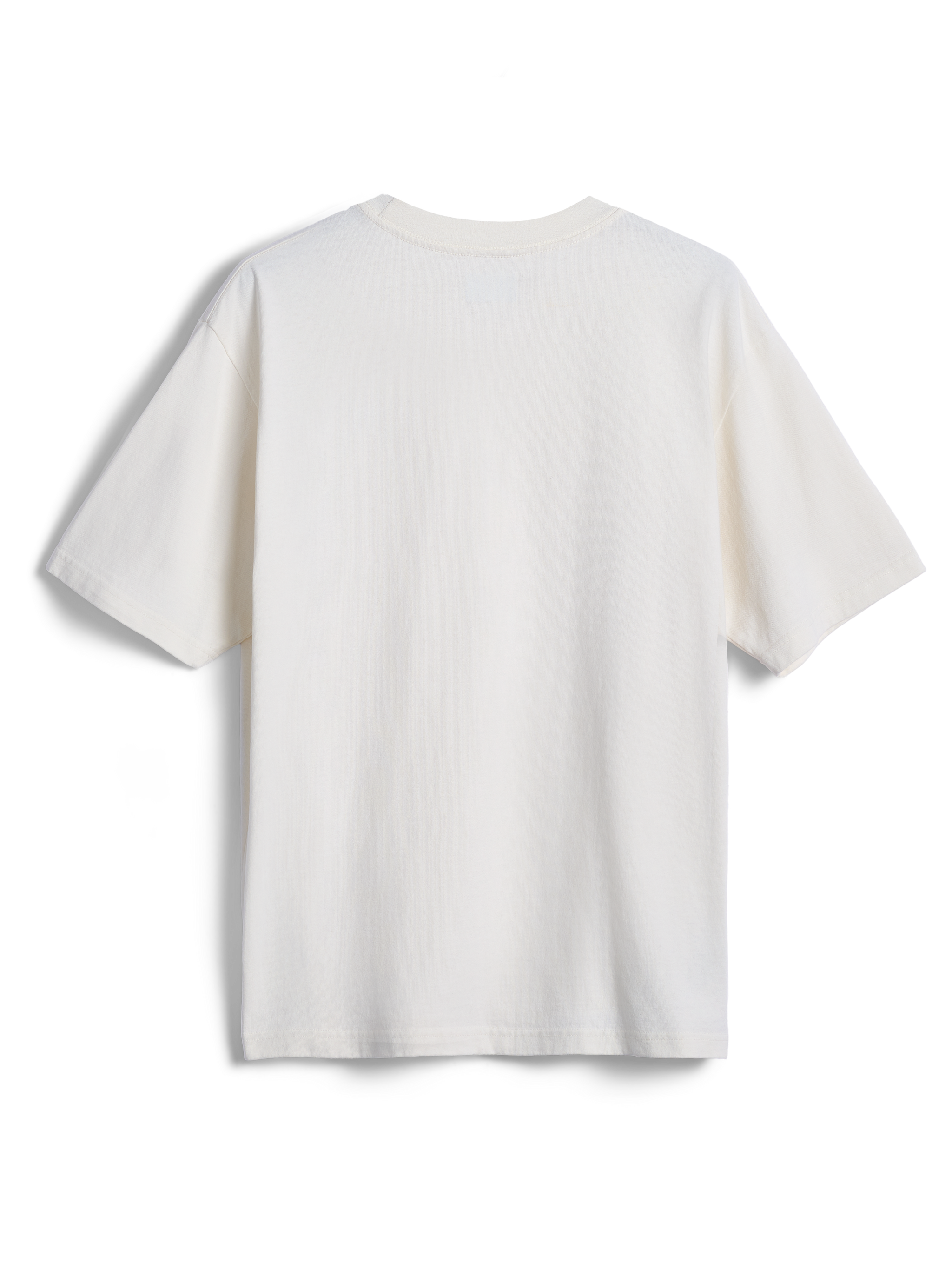 Alpinestars Essentials Ageless SS Tee, T-shirt met korte mouwen, off-white, effen achteraanzicht, relaxed fit, casual sportkleding
