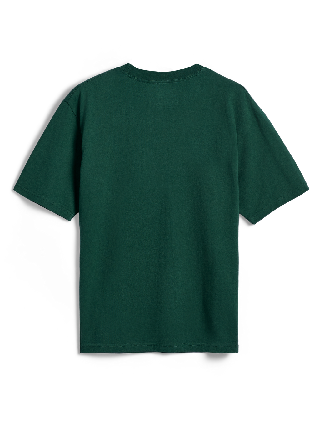 Alpinestars Essentials Ageless SS Tee, T-shirt met korte mouwen, dennengroen, achteraanzicht, effen kleur, ontspannen pasvorm, casual sportkleding