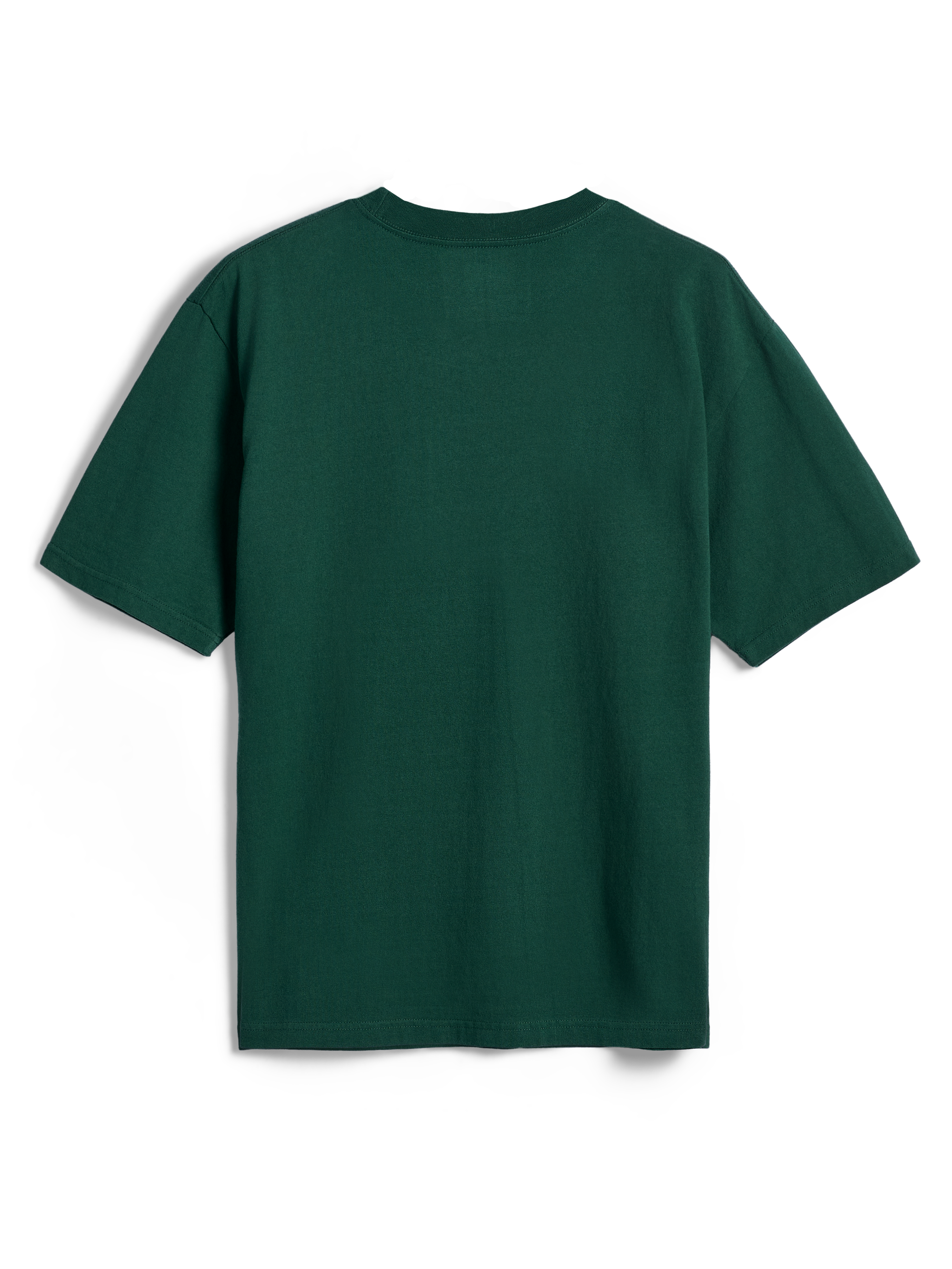 Alpinestars Essentials Ageless SS Tee, T-shirt met korte mouwen, dennengroen, achteraanzicht, effen kleur, ontspannen pasvorm, casual sportkleding