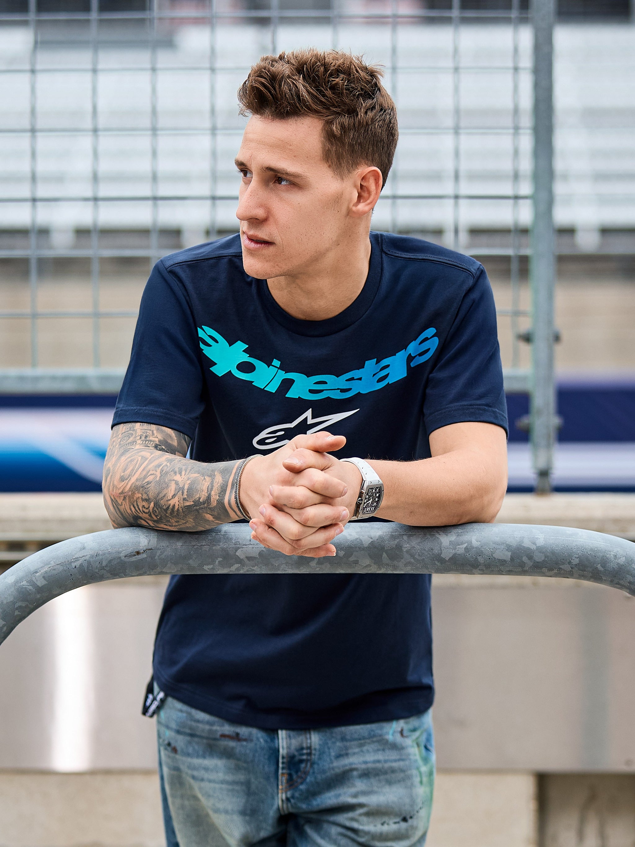 Collared CSF Tee - Korte mouwen