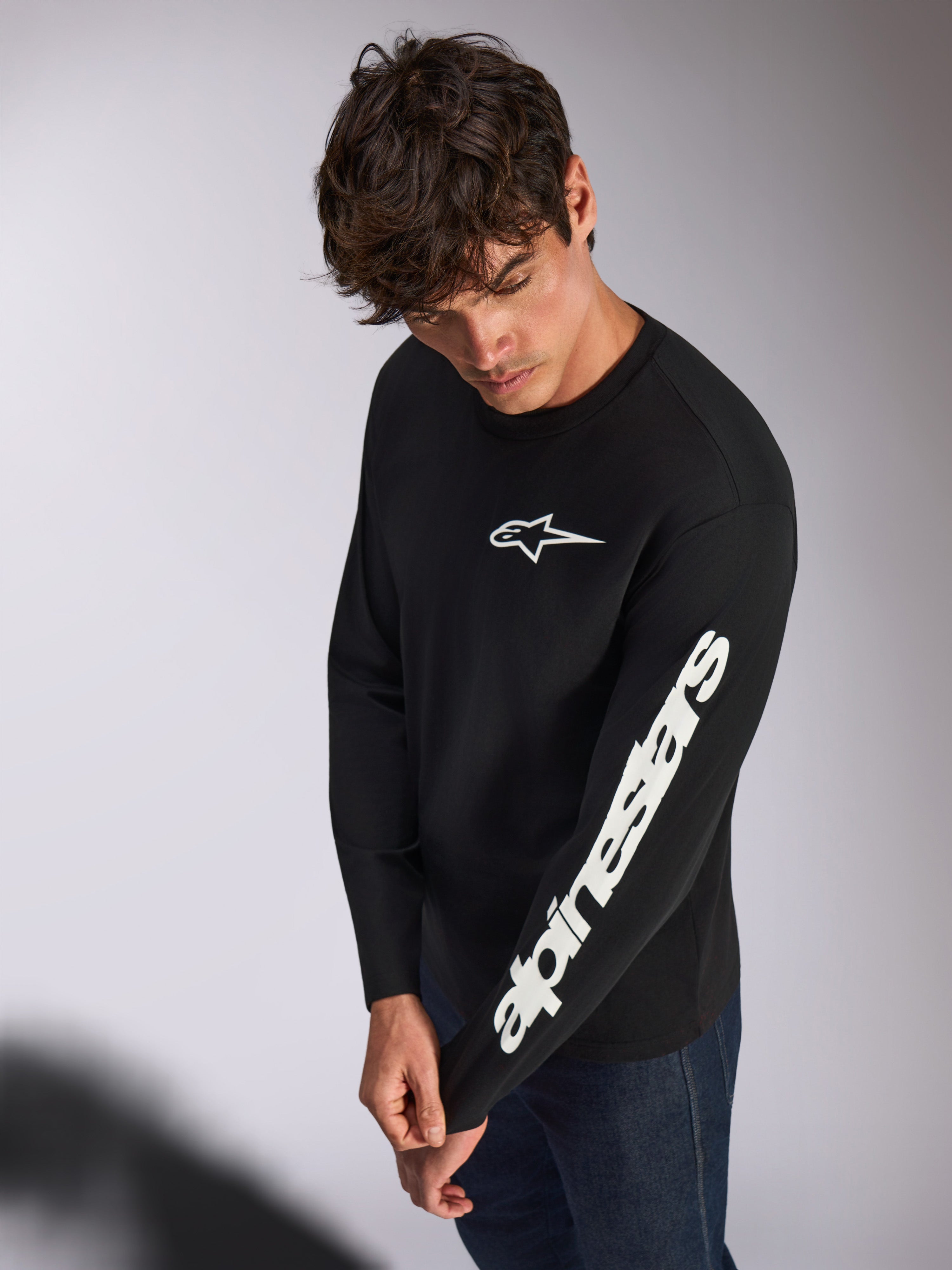 Trackside CSF - Black Sportswear Tee | Alpinestars®