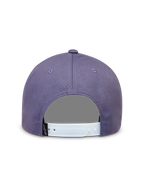 Alpinestars Ageless Snapback hoed in paars, achteraanzicht met witte verstelbare snapback-sluiting en klein zwart geweven Astars-logolabel.