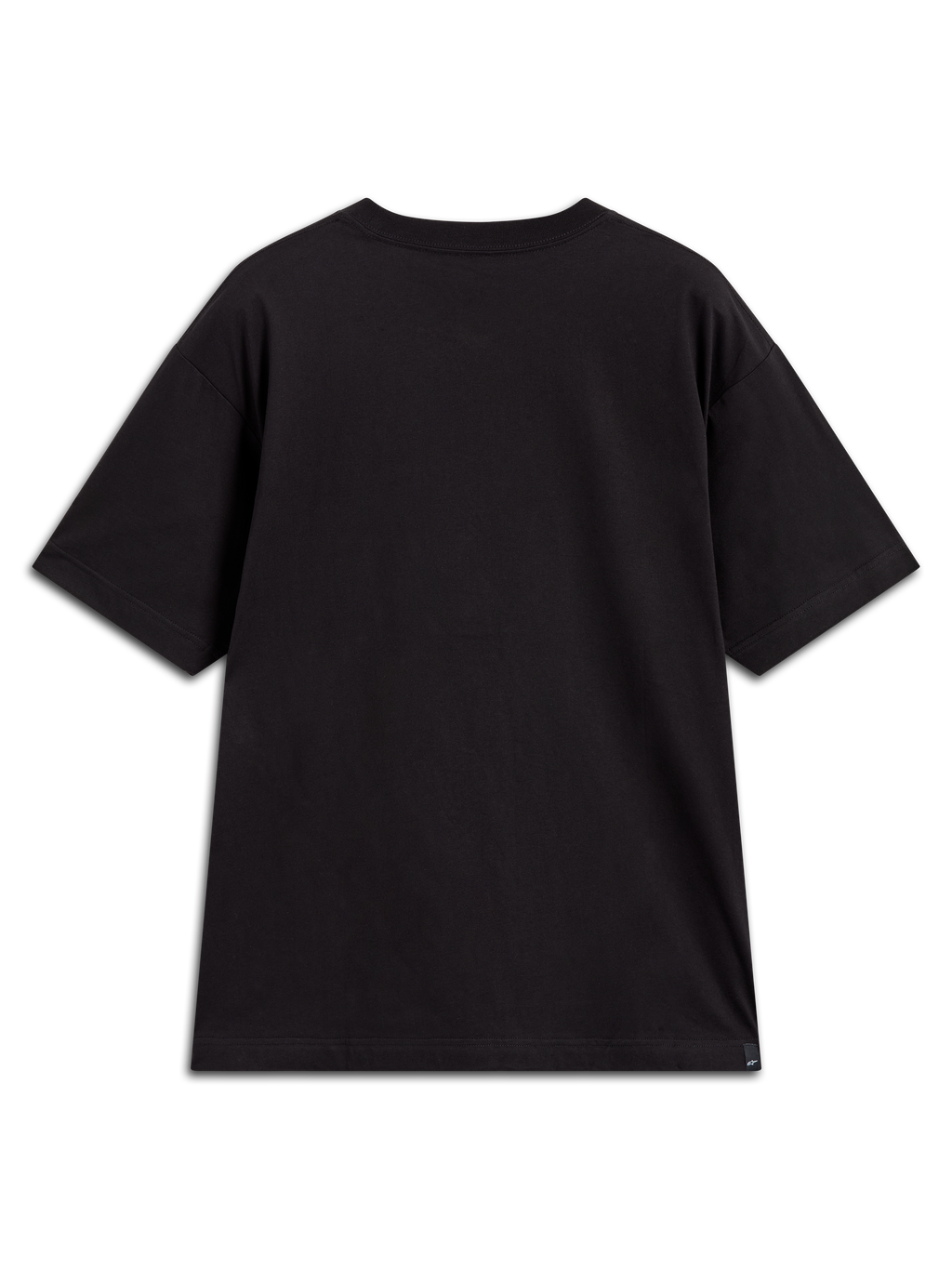 Alpinestars Chalk Oversized CSF Tee, zwart oversized sport-T-shirt met korte mouwen, achteraanzicht.