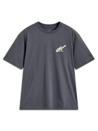 Alpinestars Ghost Oversized CSF T-shirt, grijs sportshirt met korte mouwen en een klein logo op de borst.