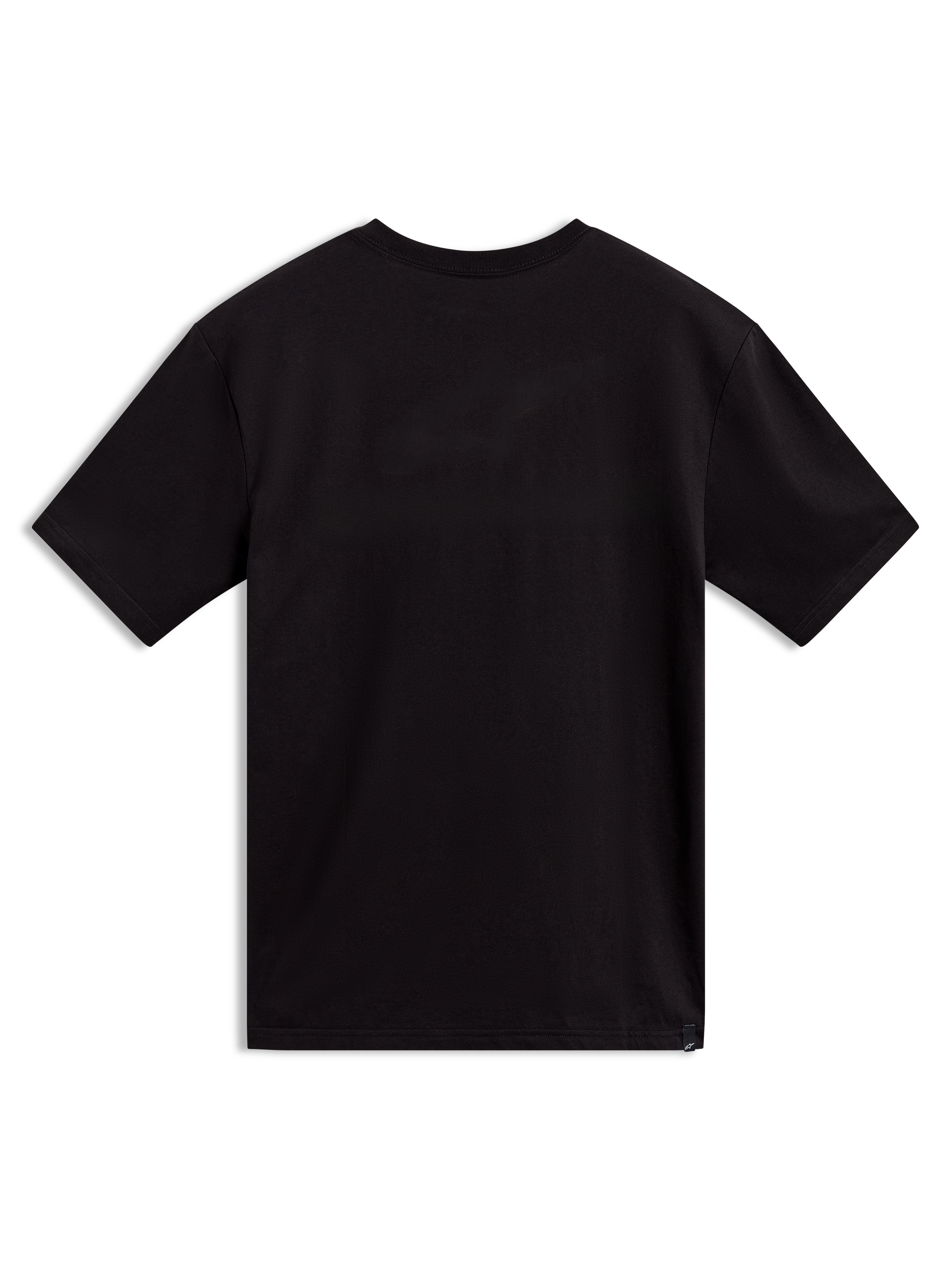 Alpinestars Elliptogrit CSF T-Shirt, zwart sportswear T-shirt met korte mouwen, achteraanzicht met een strakke afwerking.