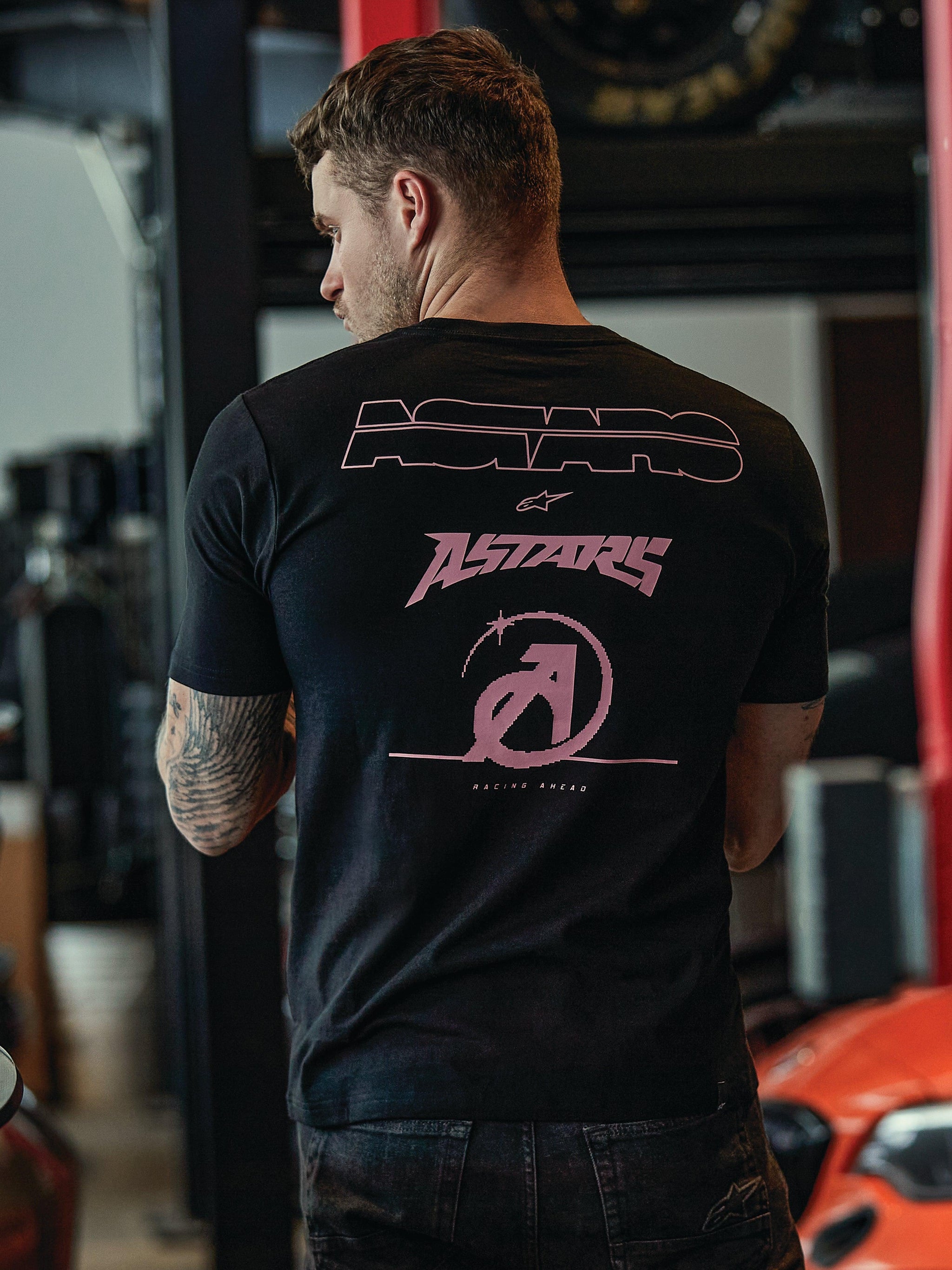 Bold Type Back CSF Tee - Korte Mouw