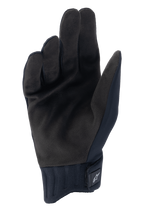 Alpinestars A-Dura Rain handschoenen, zwarte fietshandschoenen, handpalmzicht met synthetisch suèdemateriaal, geribbelde neopreen manchet met klittenbandsluiting, laagprofielontwerp voor mountainbiken en bescherming tegen nat weer