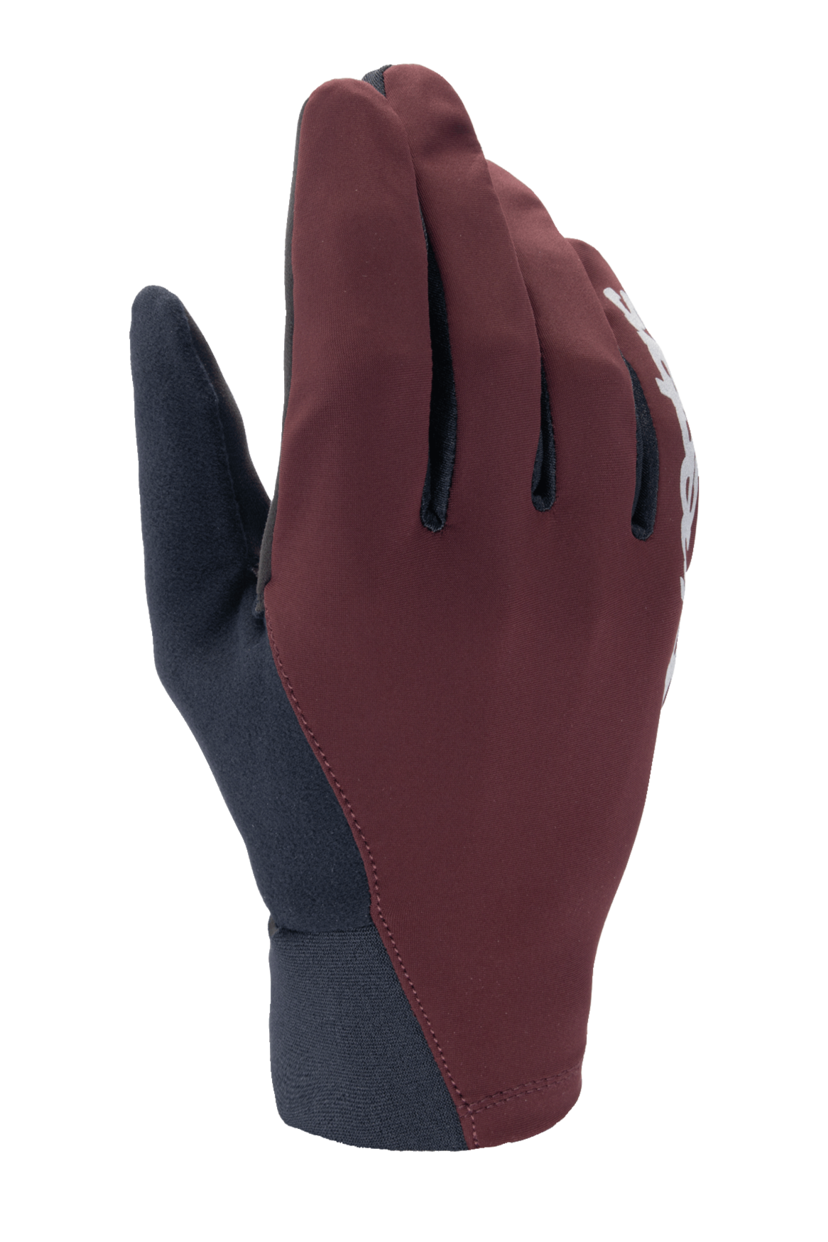 Alpinestars Stella A-Dura Thermal handschoenen, MTB-handschoenen voor dames, donkerrood en donkerblauw, voorzien van een laag profiel ontwerp, neopreen manchet en wit logo aan de zijkant, ontworpen voor rijden in koud weer