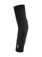 Alpinestars A-Motion Plasma Elbow Sleeve, zwarte MTB elleboogbeschermer, voorzien van Nucleon Plasma impactvulling, ademend mesh instapontwerp met ergonomische pasvorm en subtiel sterlogo, lichtgewicht bescherming voor mountainbiken