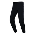Alpinestars A-Dura Waterdichte Broek, MTB-fietsbroek, zwart, technisch slim-fit ontwerp met zijzakken met rits en ratelsluiting in de taille, gladde waterdichte stof, minimalistische performance-uitrusting voor mountainbiken