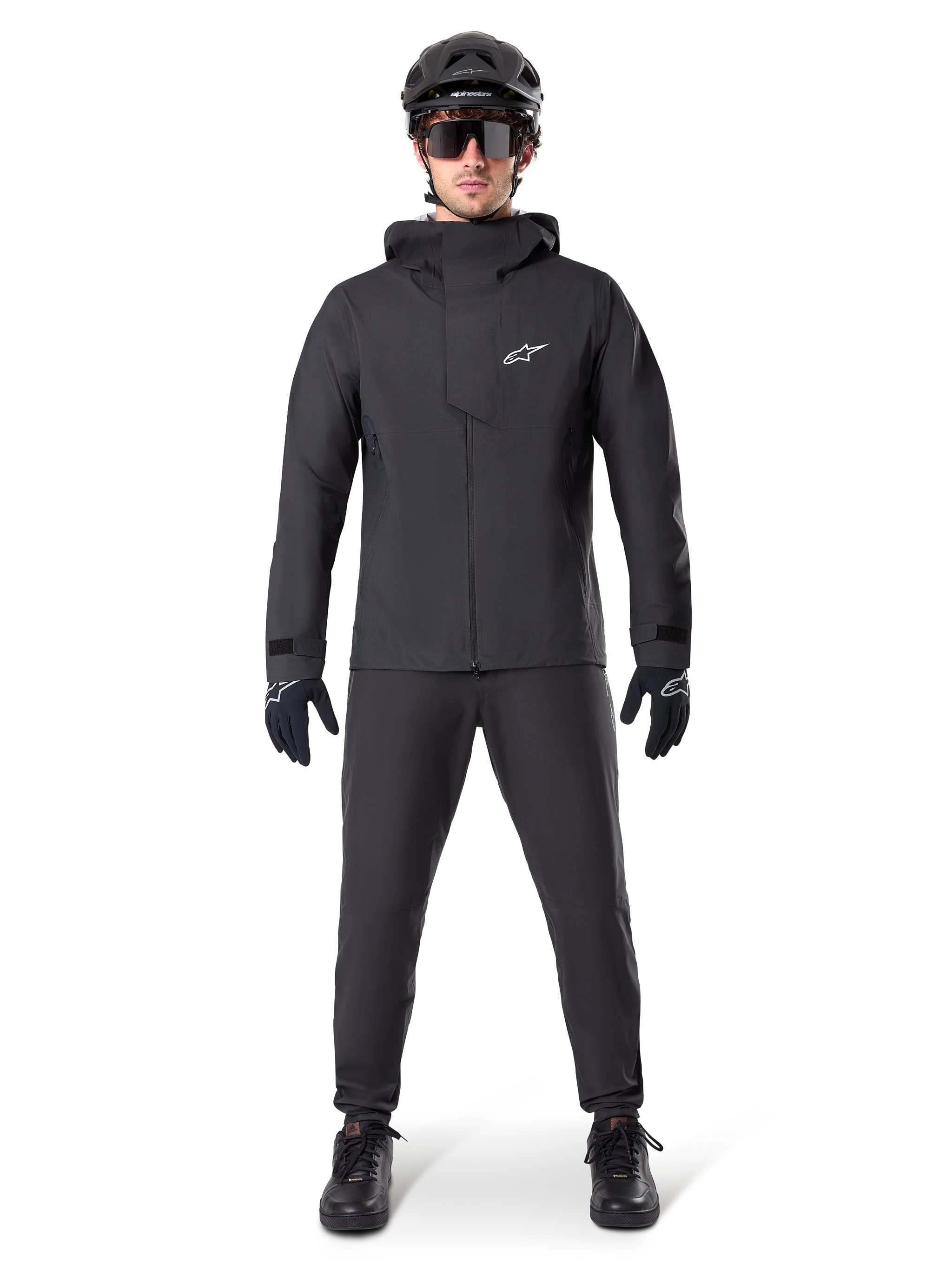 lange mountainbike broek A-Dura Waterdichte - Zwart Broek MTB