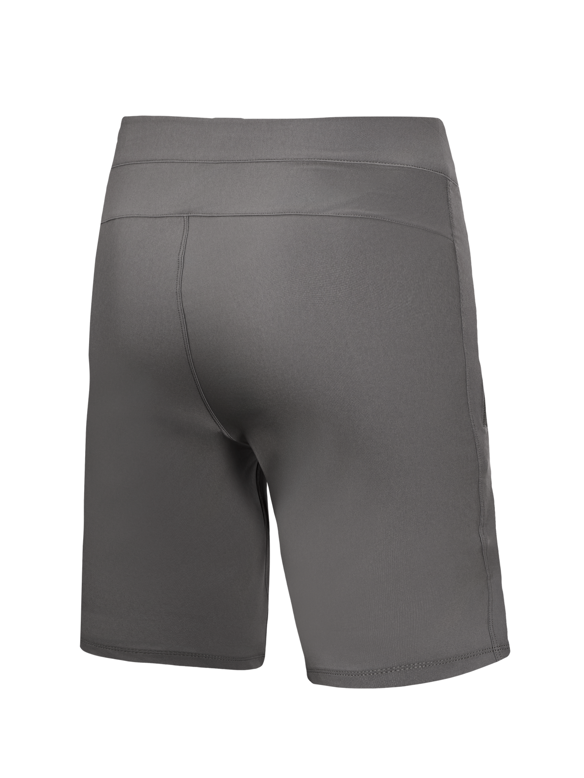 Grijze A-Dura Ride Liner MTB-shorts, achteraanzicht, technische 4-way stretch stof voor mountainbikeprestaties.